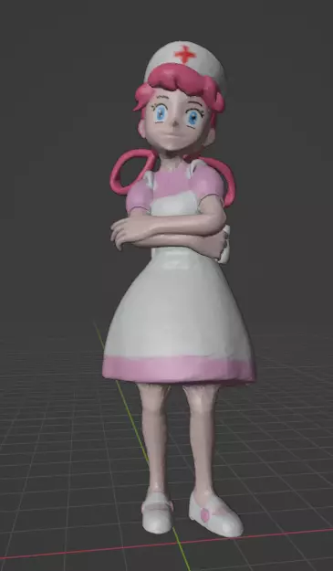 kantos nurse joy 3D print model_0