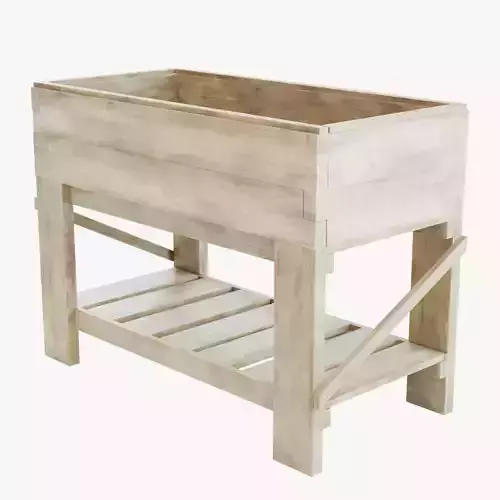 Wooden planter