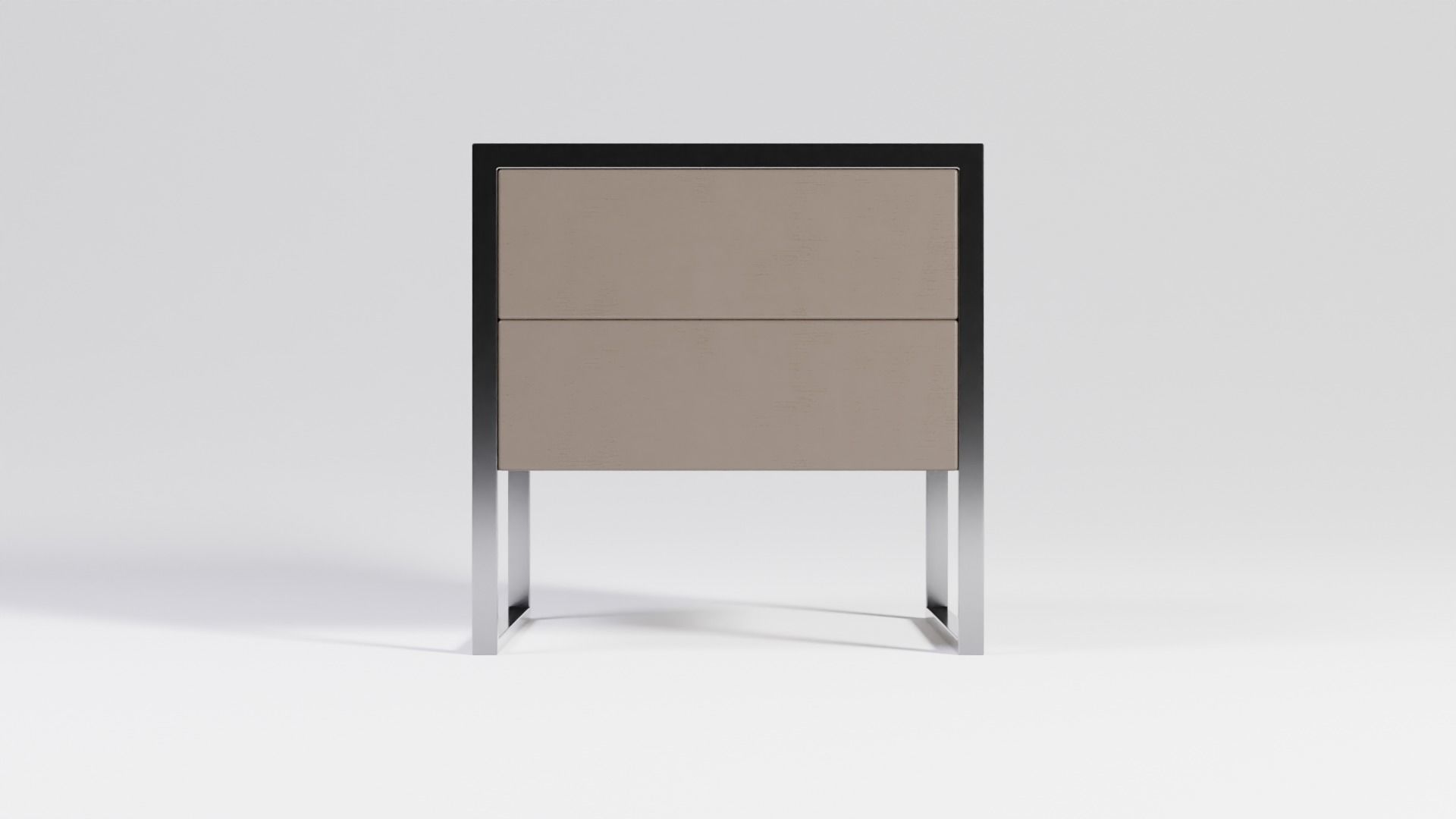 Bedside Table set Free 3D model_4