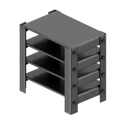 Glossy Storage Rack