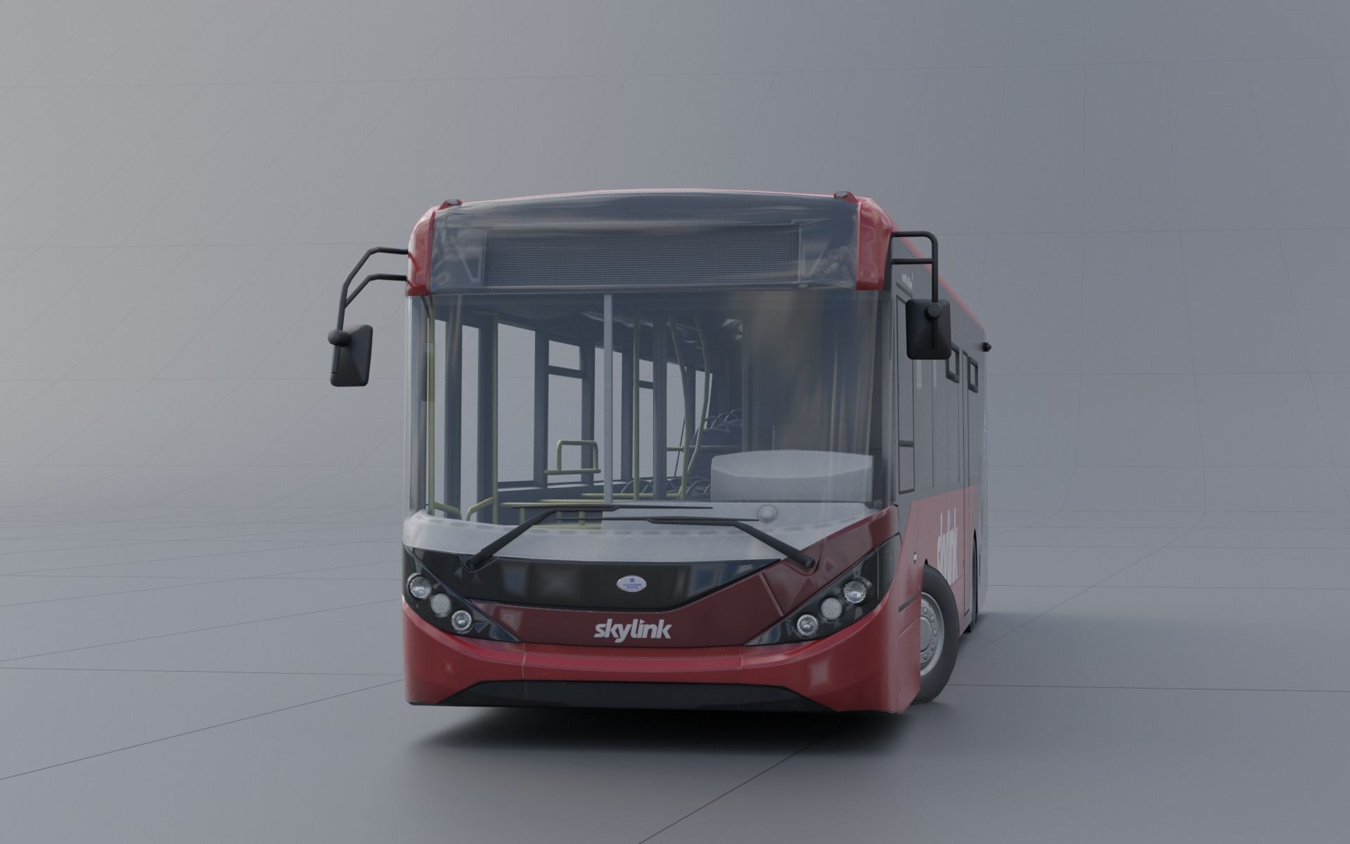 Enviro 200 low poly Low-poly 3D model_5
