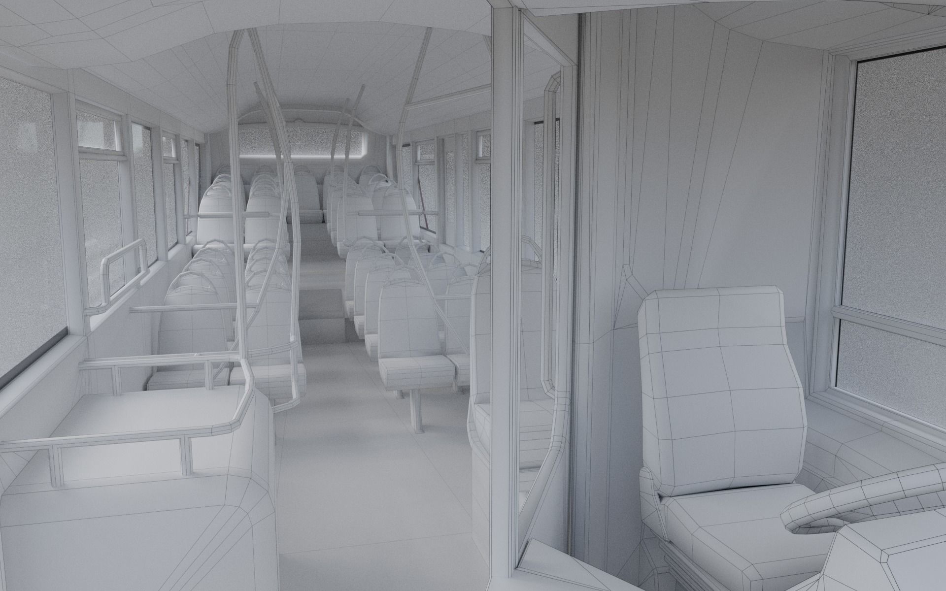 Enviro 200 low poly Low-poly 3D model_12