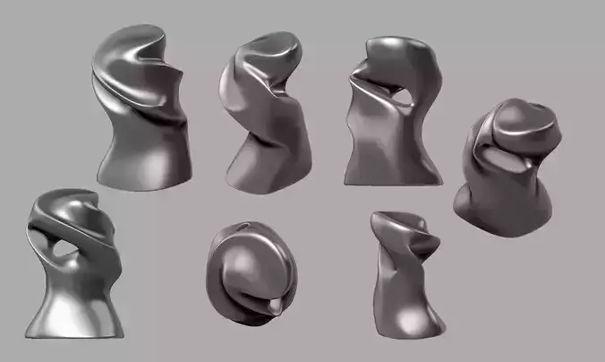 Conceptual sculpture 19 3D print model