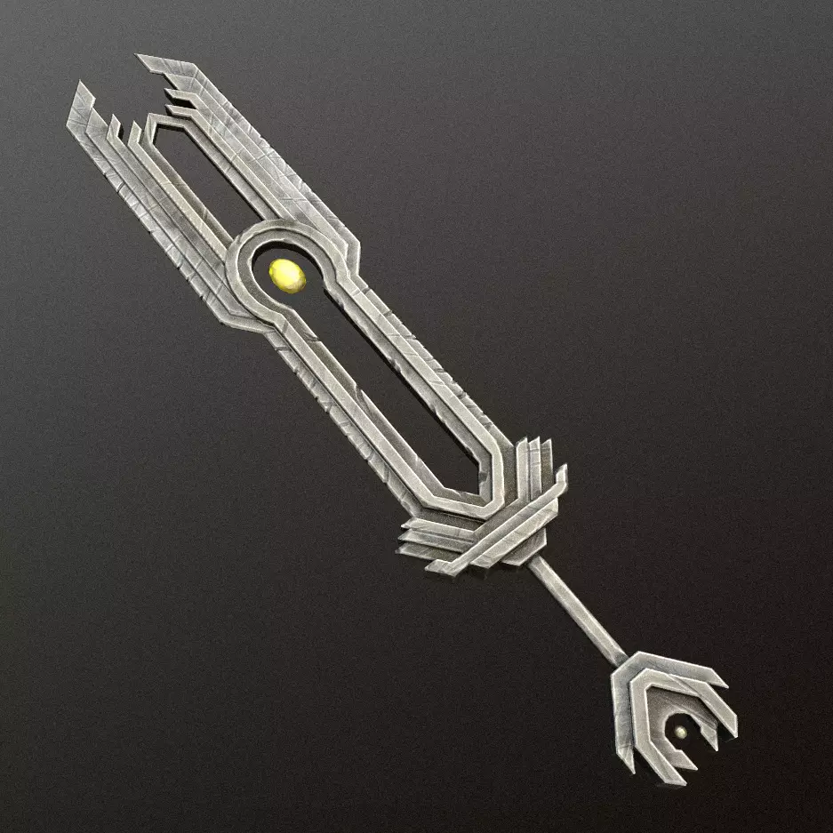 Mordour Sword Free low-poly 3D model