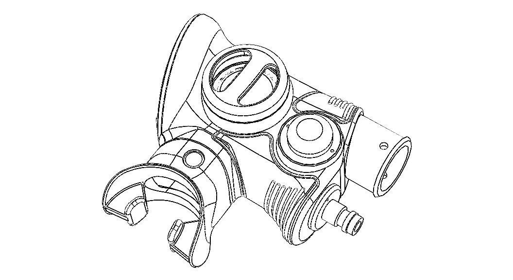 SeaQuest Alternate Air Source 3D model_1