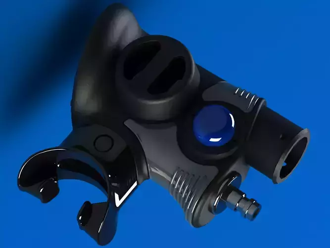 SeaQuest Alternate Air Source 3D model