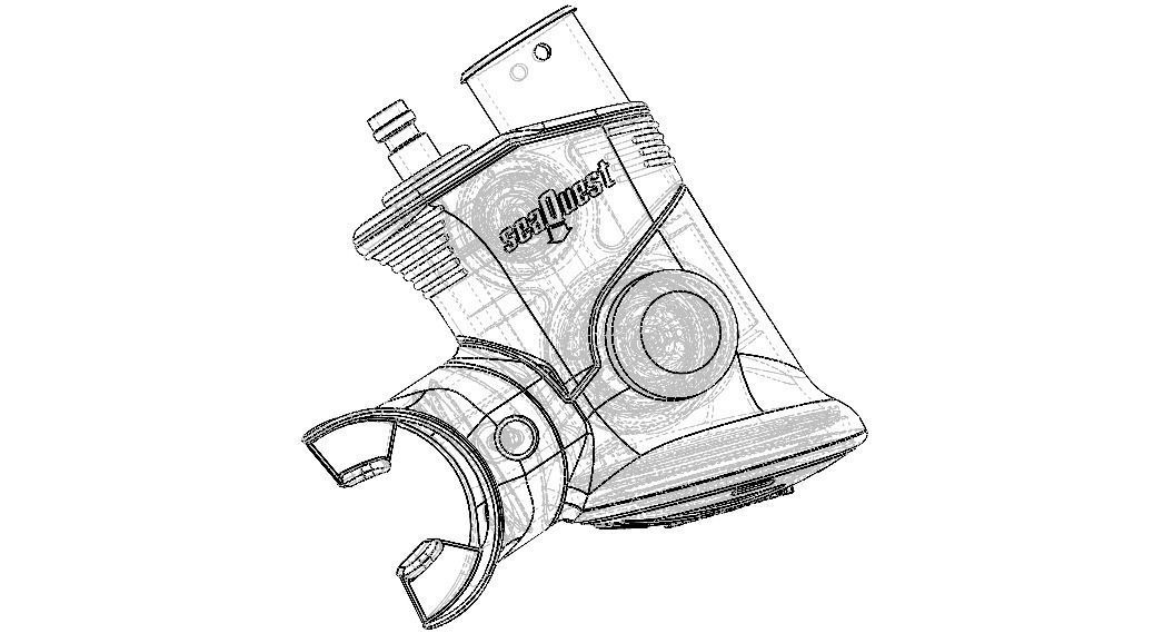 SeaQuest Alternate Air Source 3D model_20