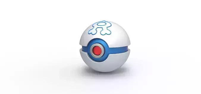Team Aqua Ball 3D print model