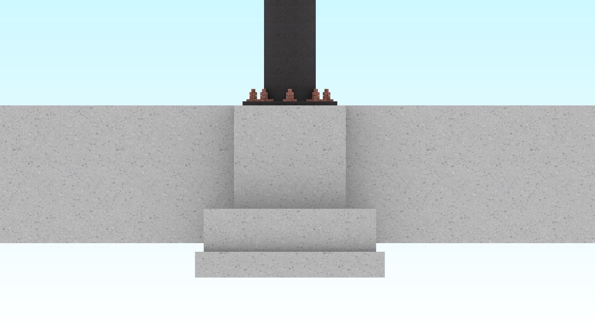 Truss beam - Spherical roof model 3D model_11