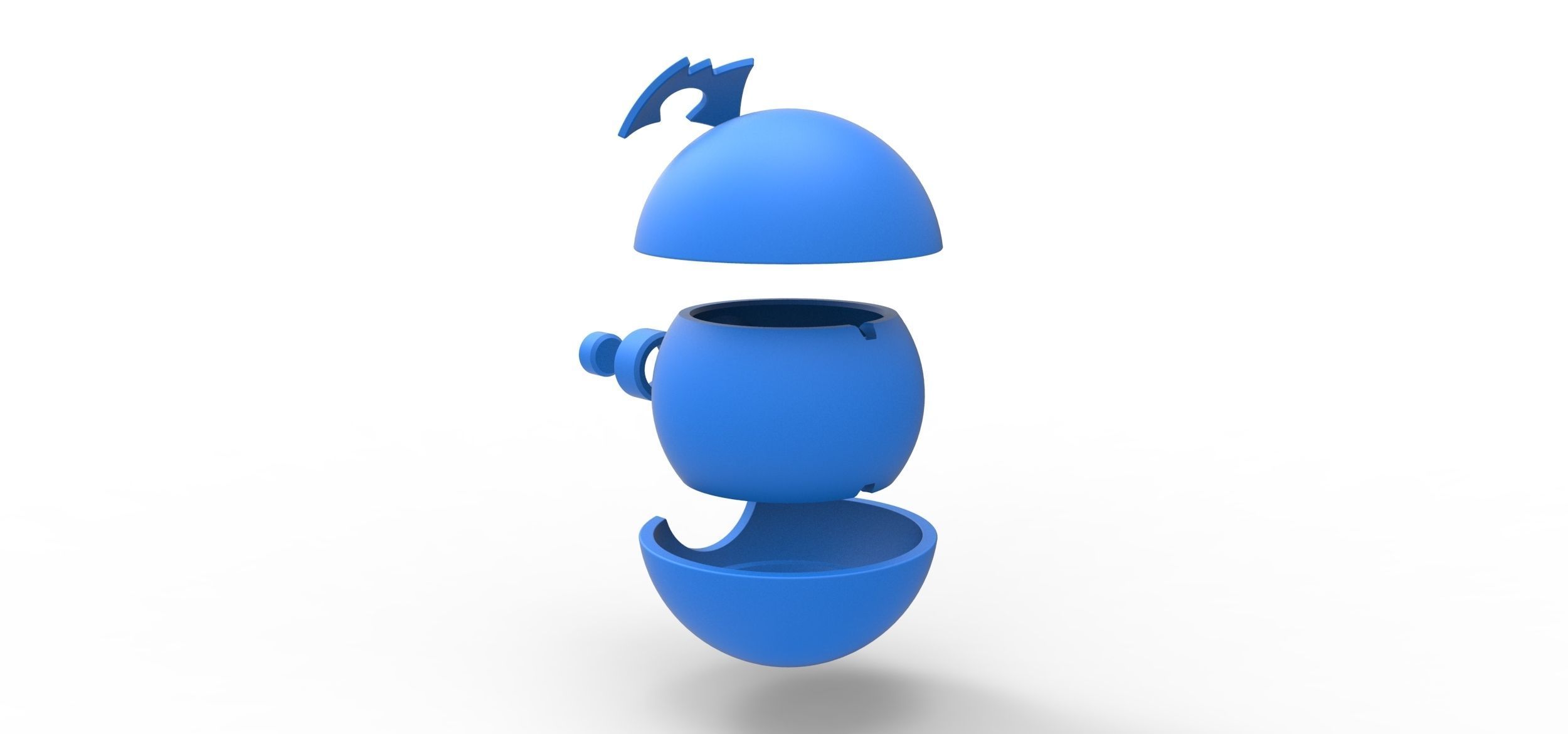 Team Magma Ball 3D print model_20