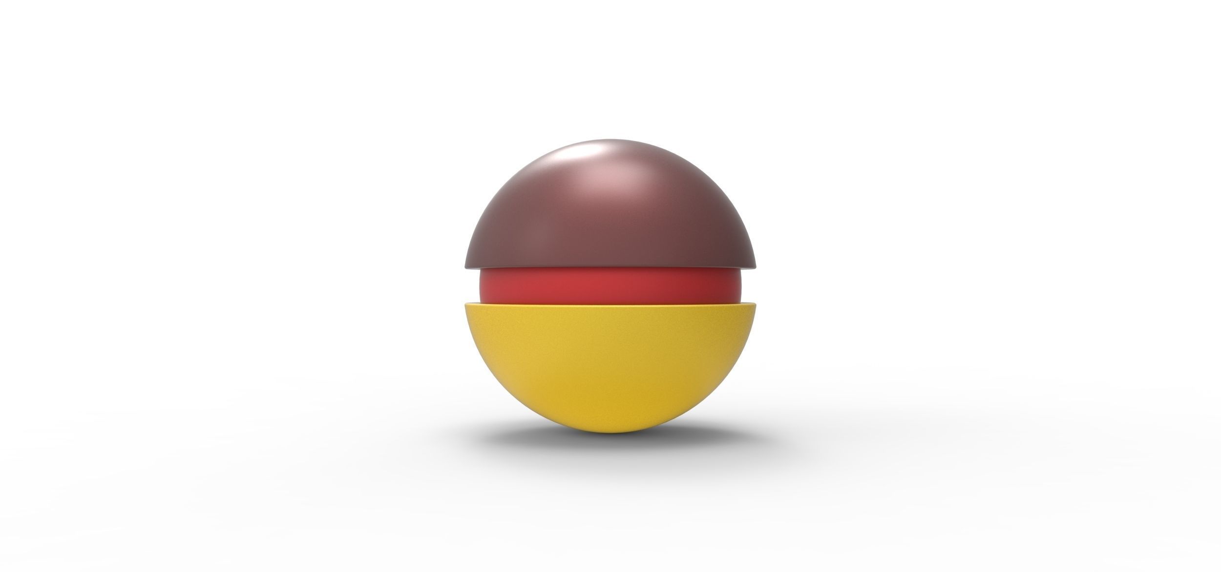 Team Magma Ball 3D print model_7