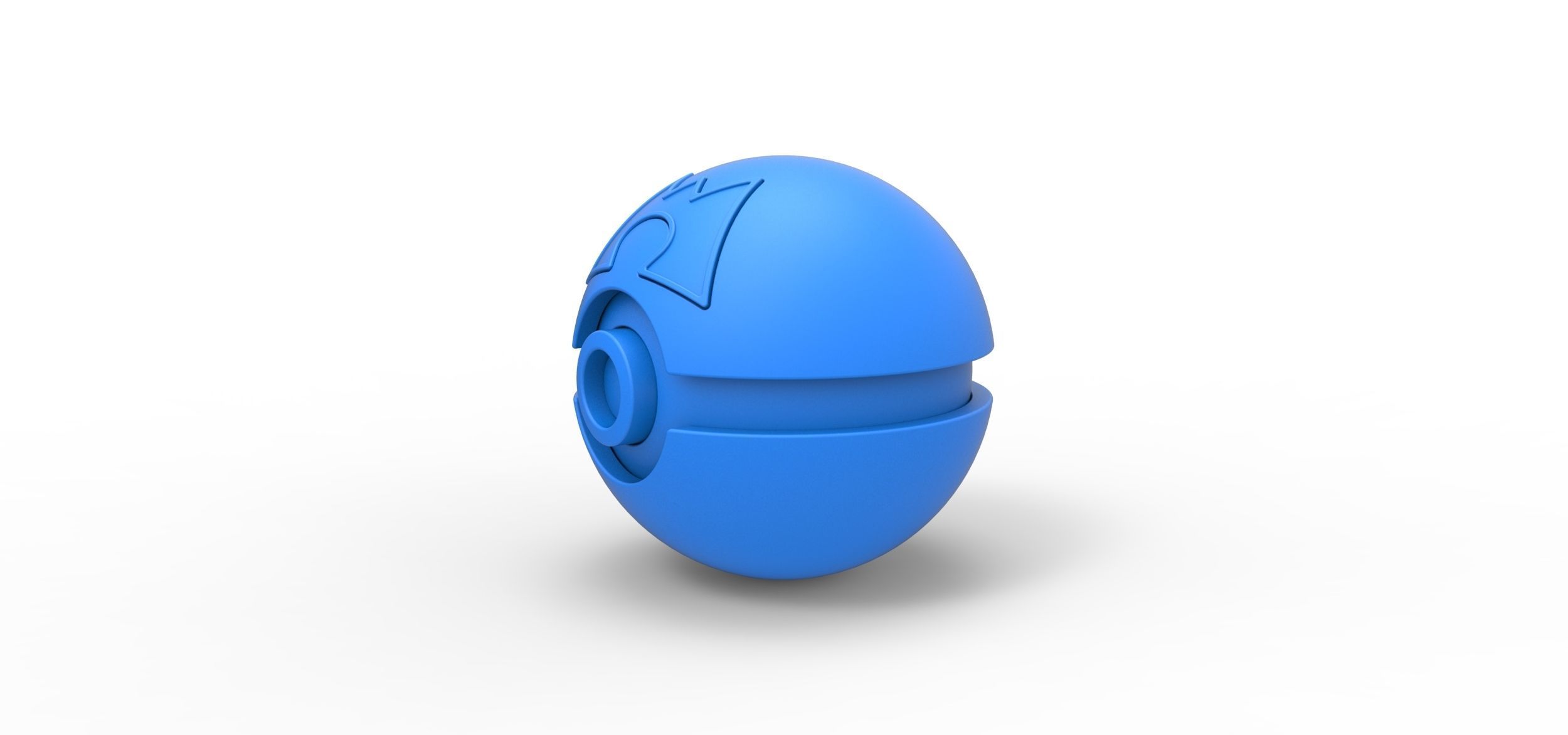 Team Magma Ball 3D print model_13