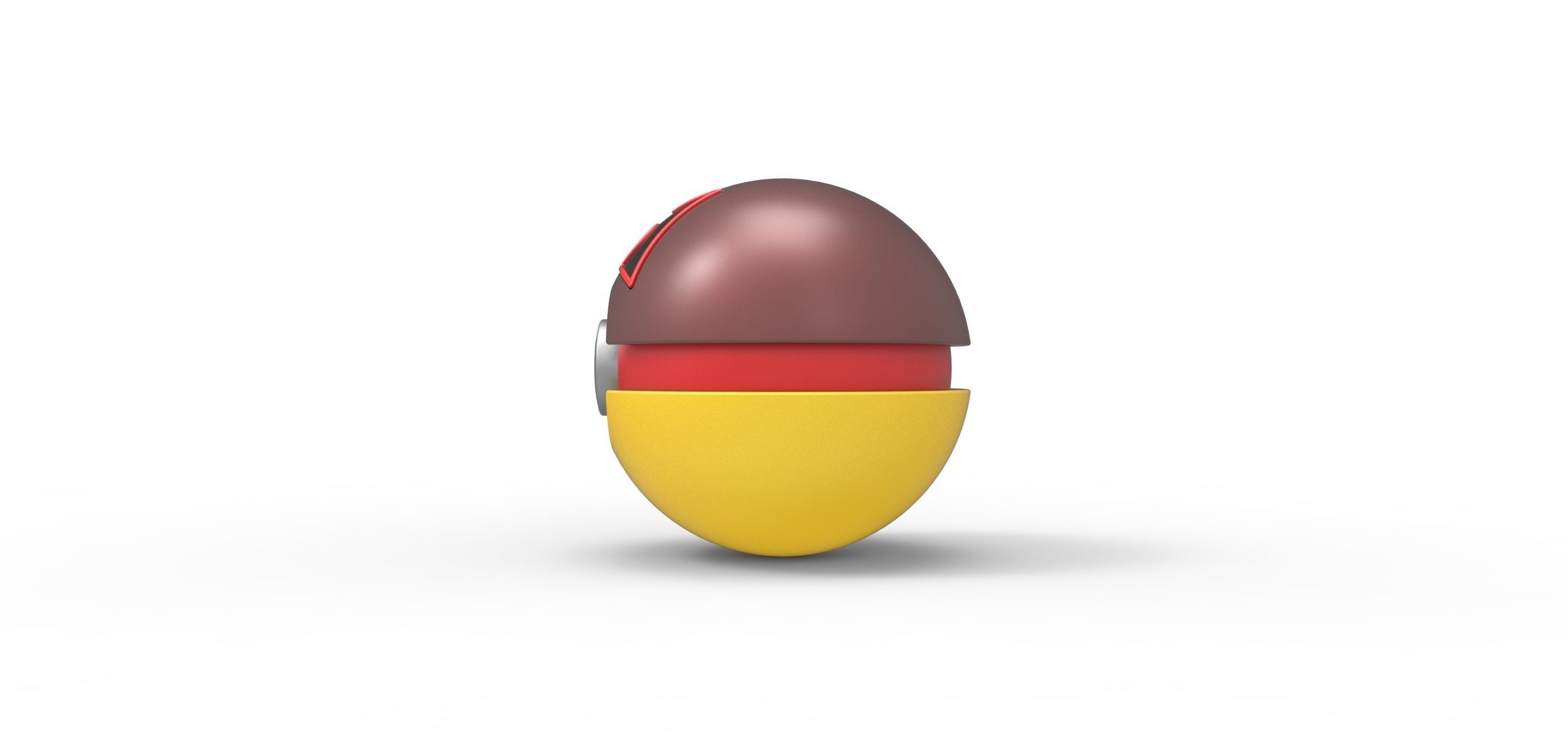 Team Magma Ball 3D print model_6