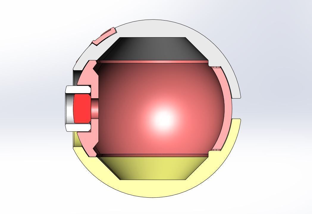 Team Magma Ball 3D print model_21