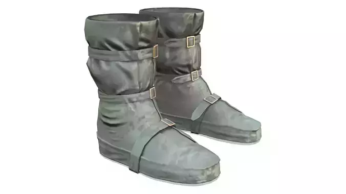 Old Vintage Pilot Flat Boots