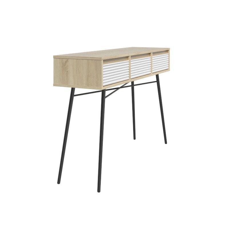 Console white 3D model_1