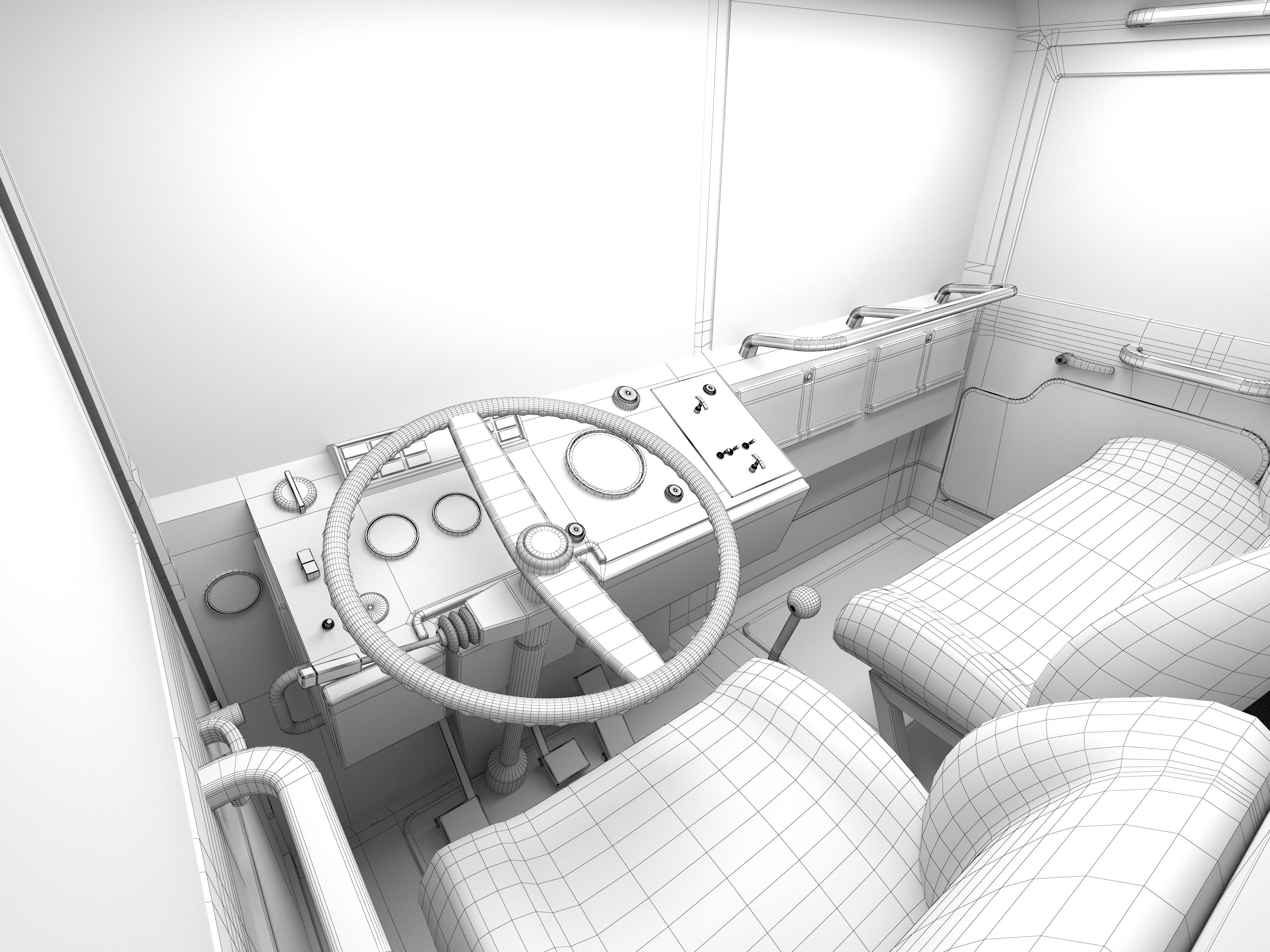 Man Kat1 3D Model - 8x8 Truck 3D model_8