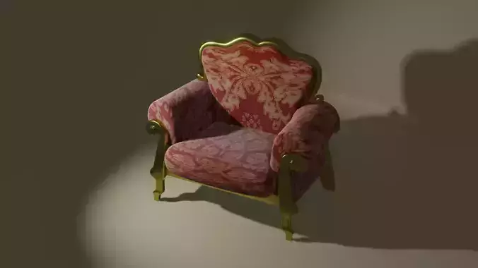 3D armchair 