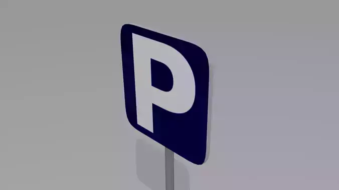 Parking sign