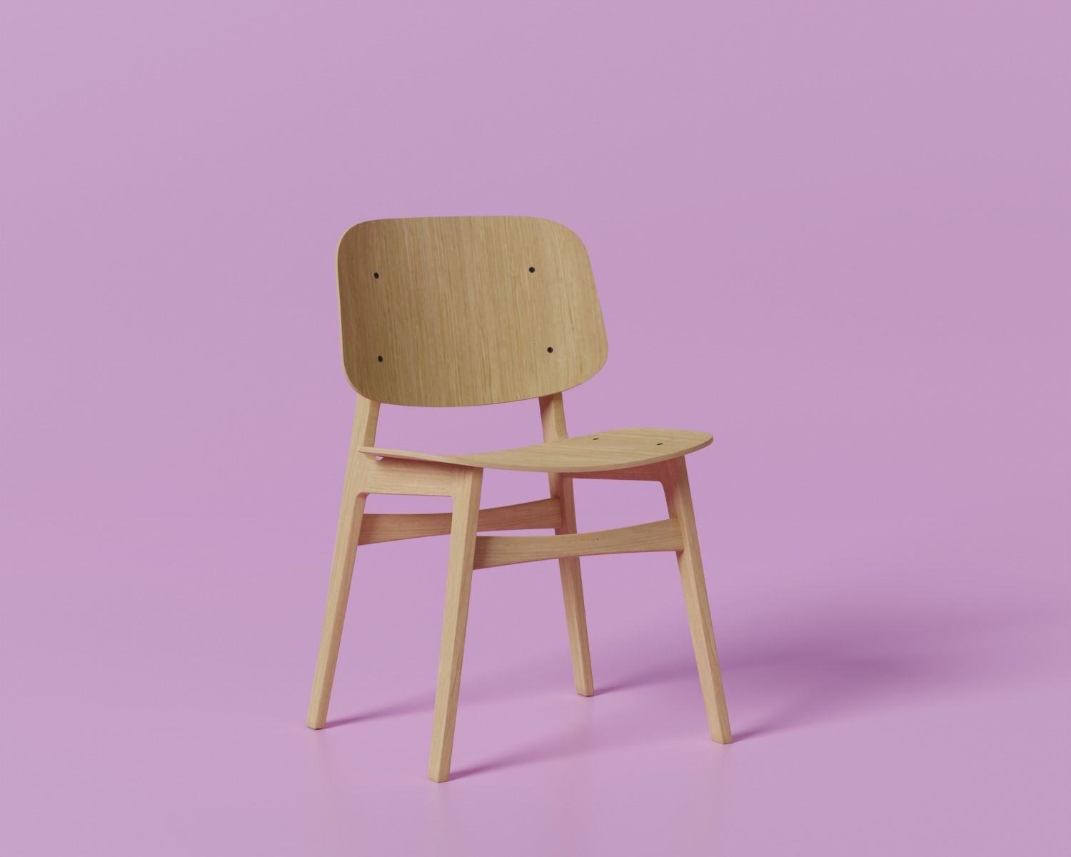 Soborg Chair Free 3D model_2