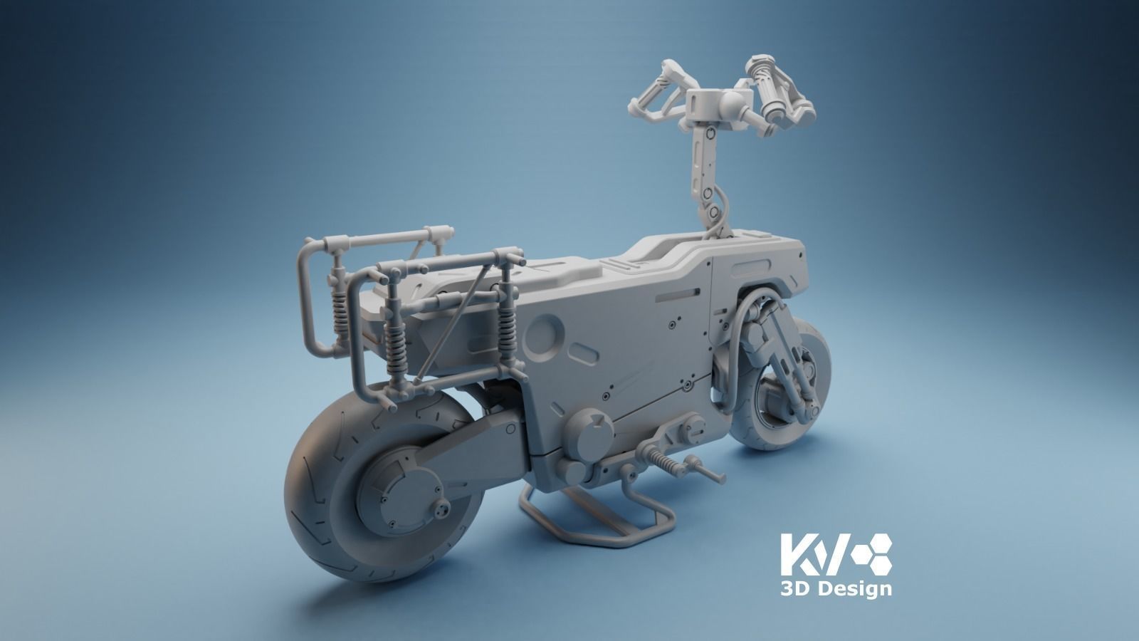 KV-Motorbike-002-Death Stranding Delivery Bike 3D print model_5