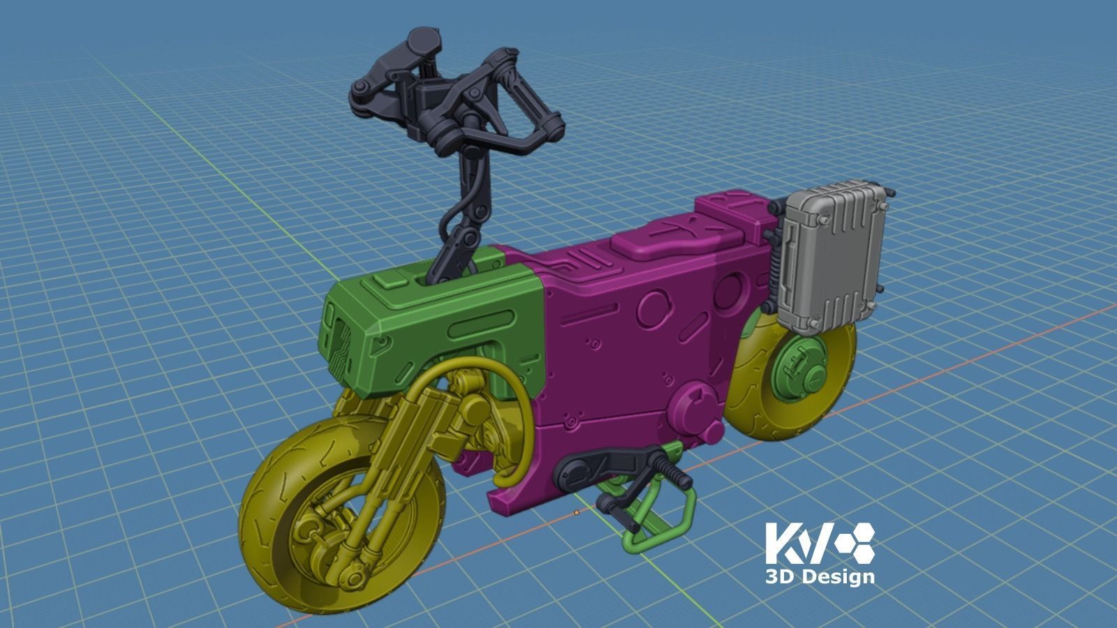 KV-Motorbike-002-Death Stranding Delivery Bike 3D print model_9