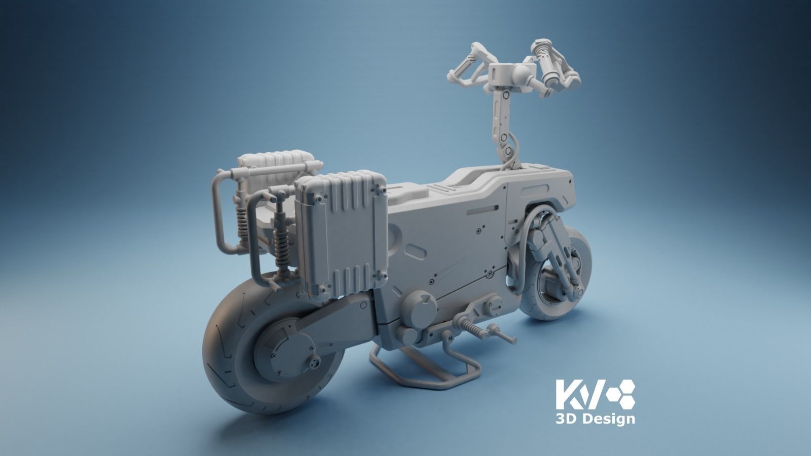 KV-Motorbike-002-Death Stranding Delivery Bike 3D print model_4