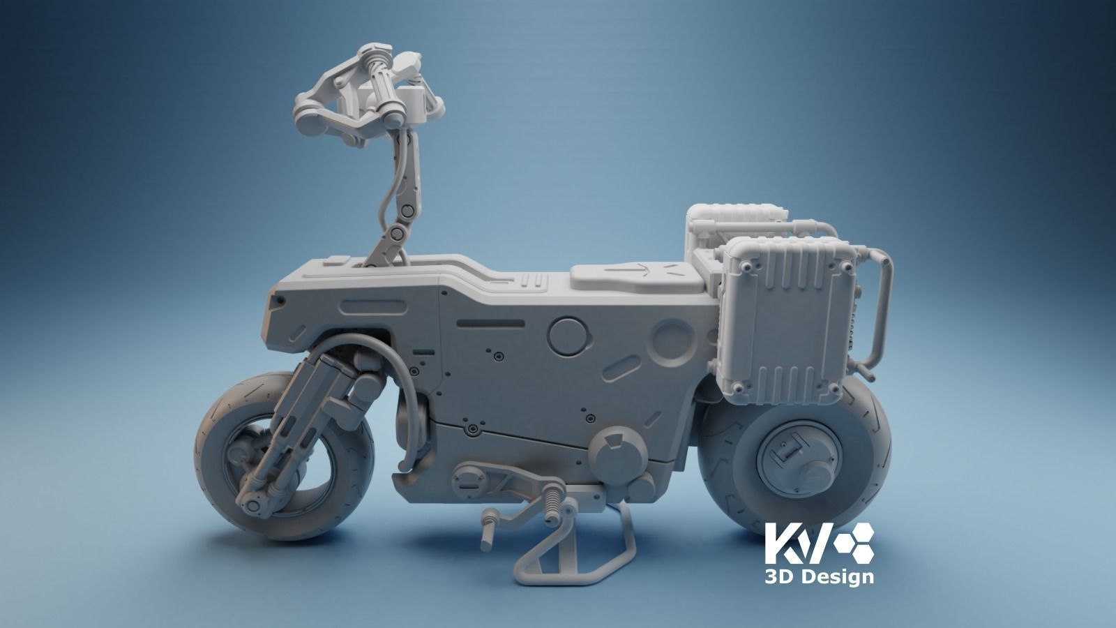 KV-Motorbike-002-Death Stranding Delivery Bike 3D print model_2