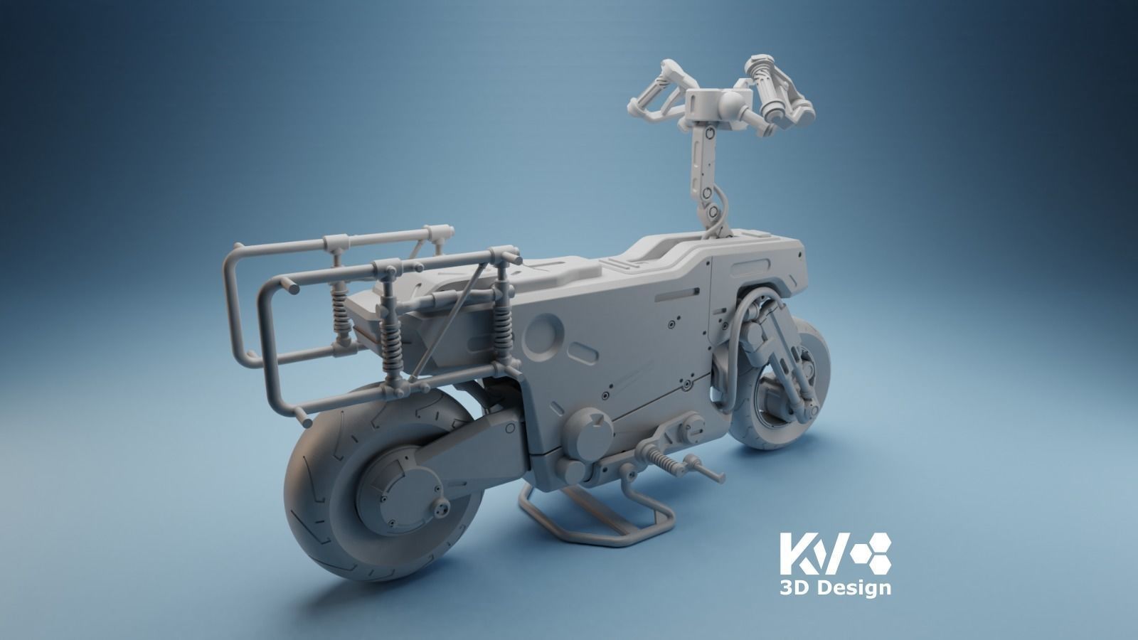 KV-Motorbike-002-Death Stranding Delivery Bike 3D print model_7