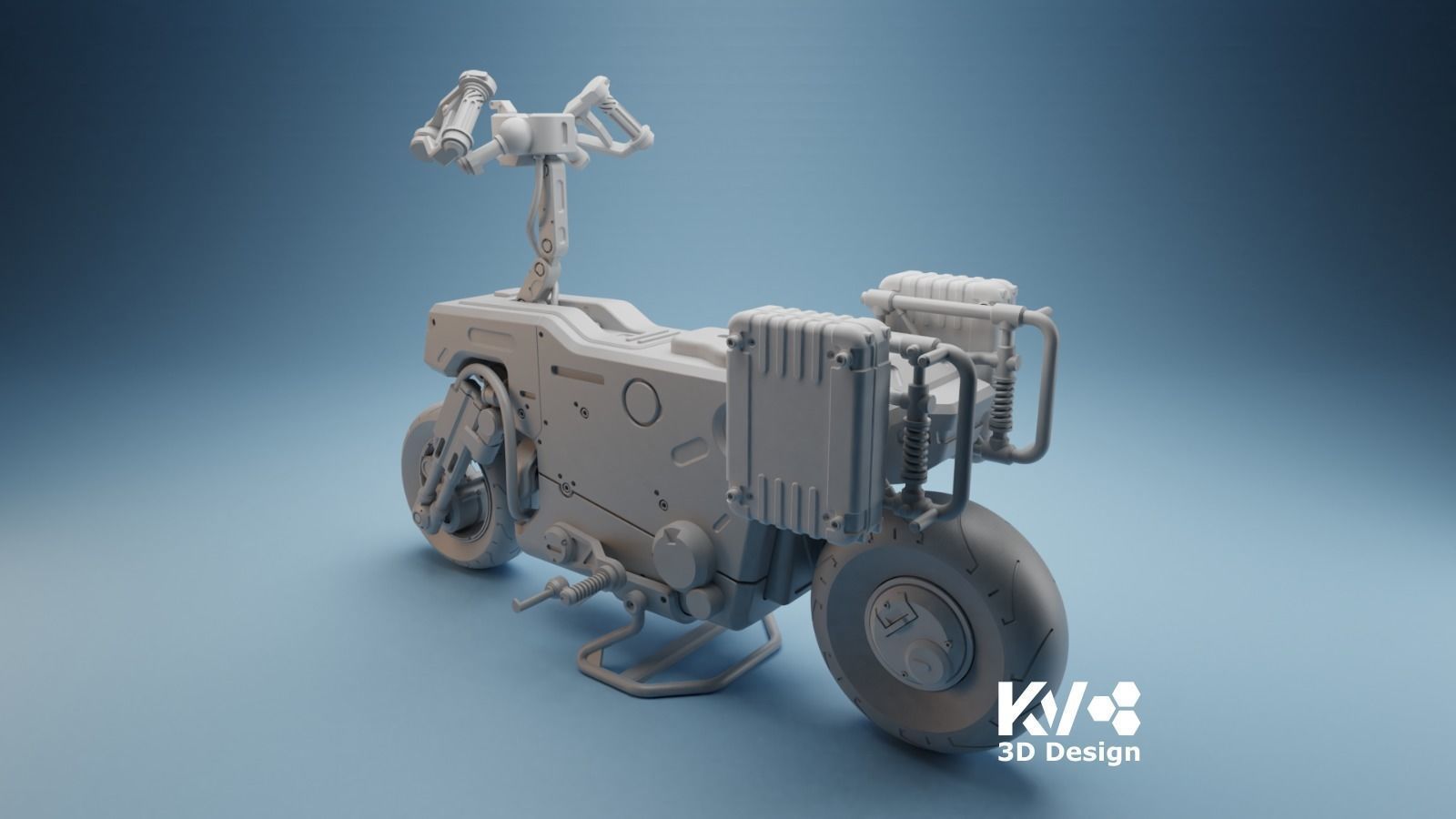 KV-Motorbike-002-Death Stranding Delivery Bike 3D print model_3