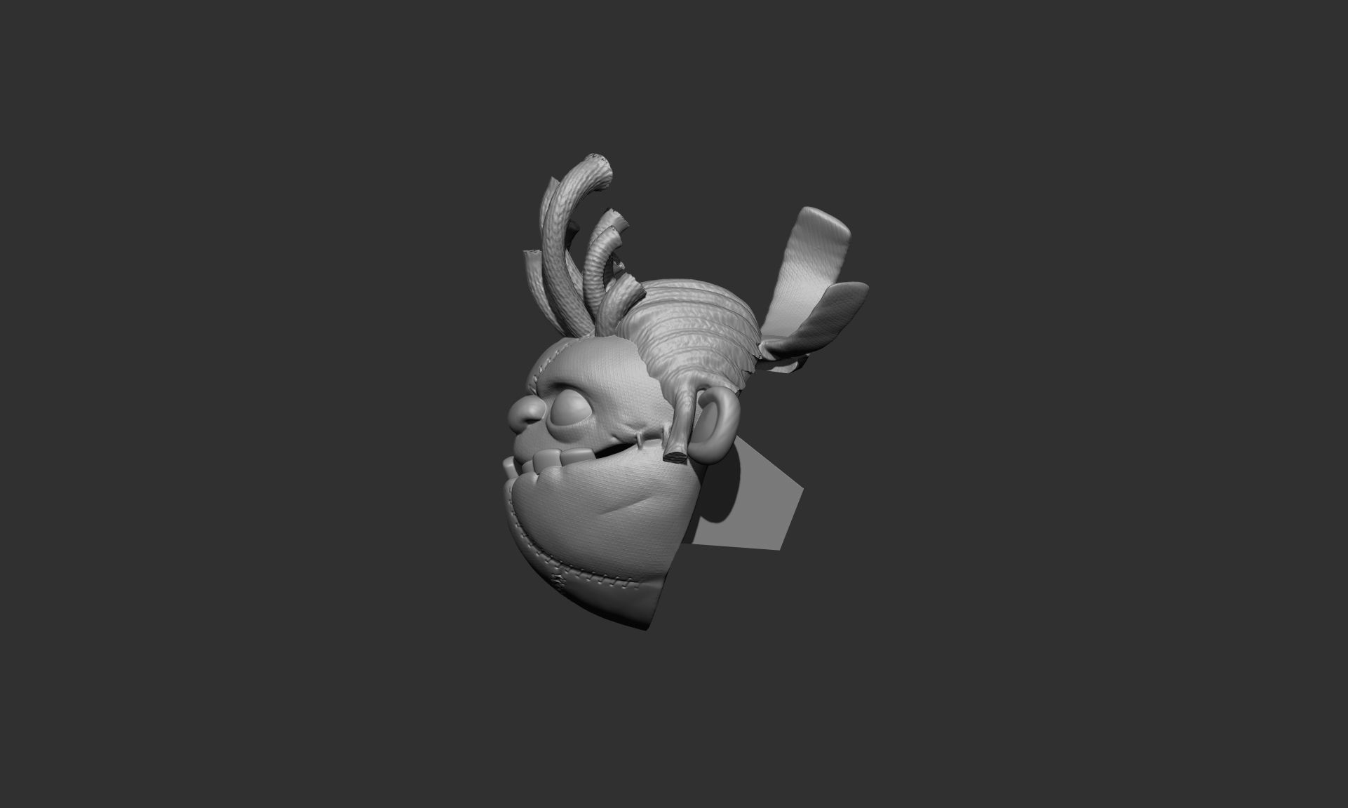 Pudge Persona toy butcher 3D print model_8