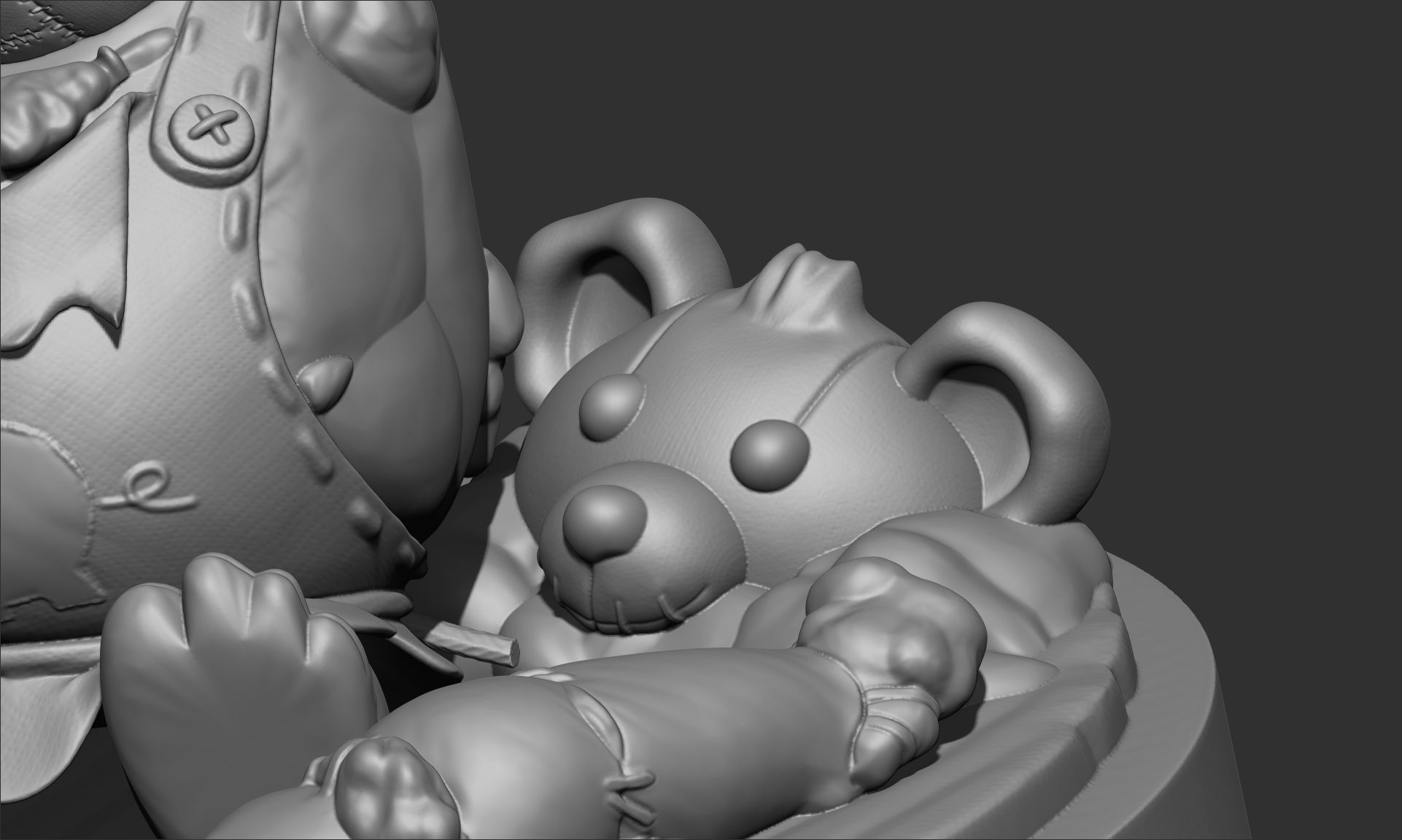 Pudge Persona toy butcher 3D print model_5