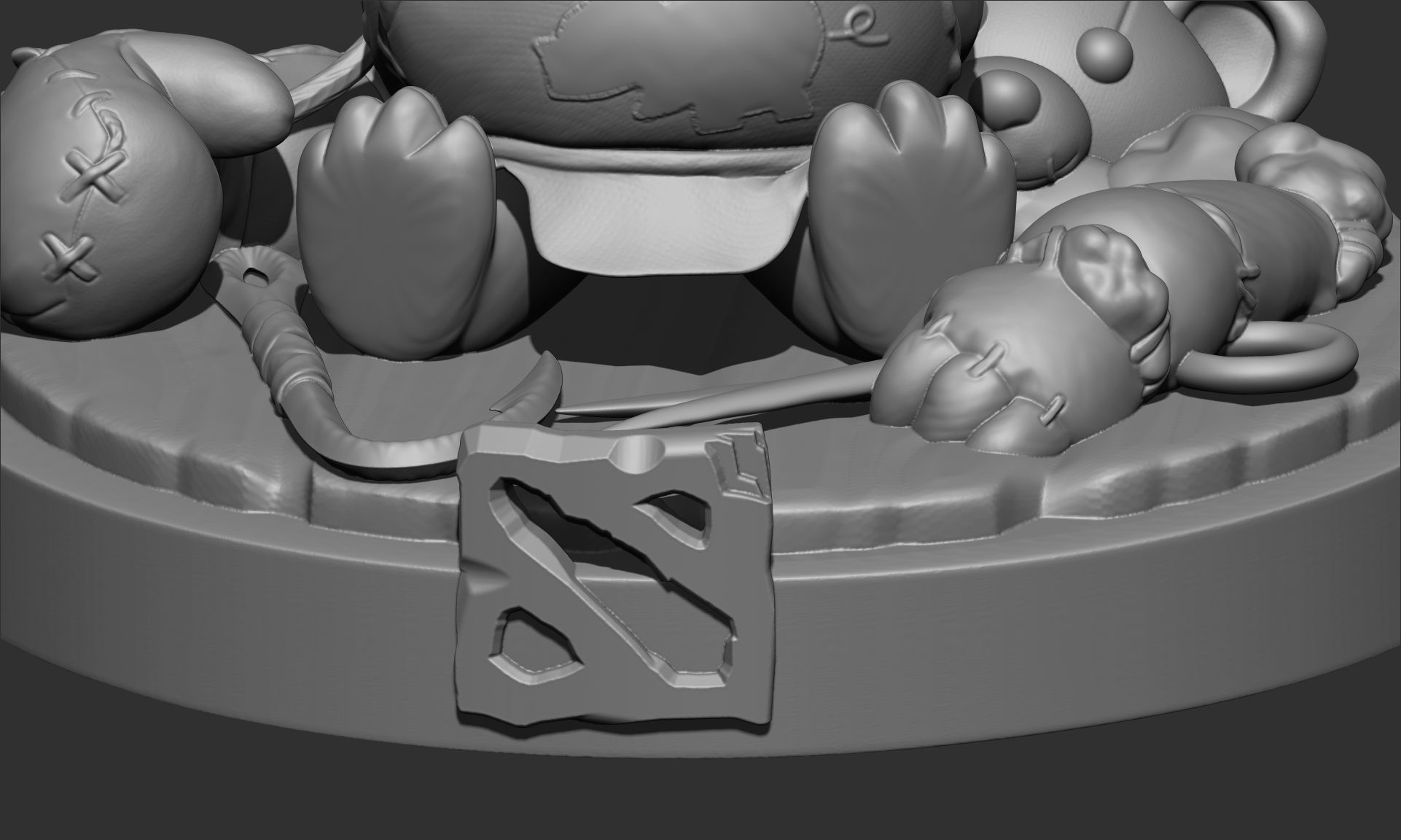 Pudge Persona toy butcher 3D print model_6