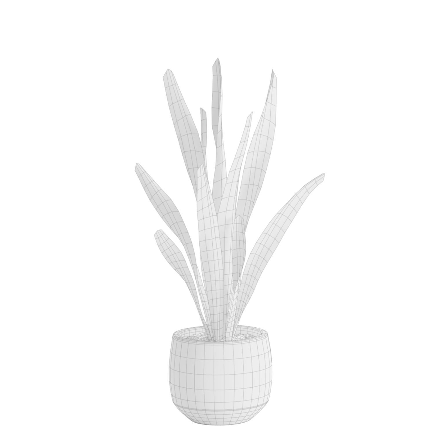 Indoor Plants Pack 46 3D model_12