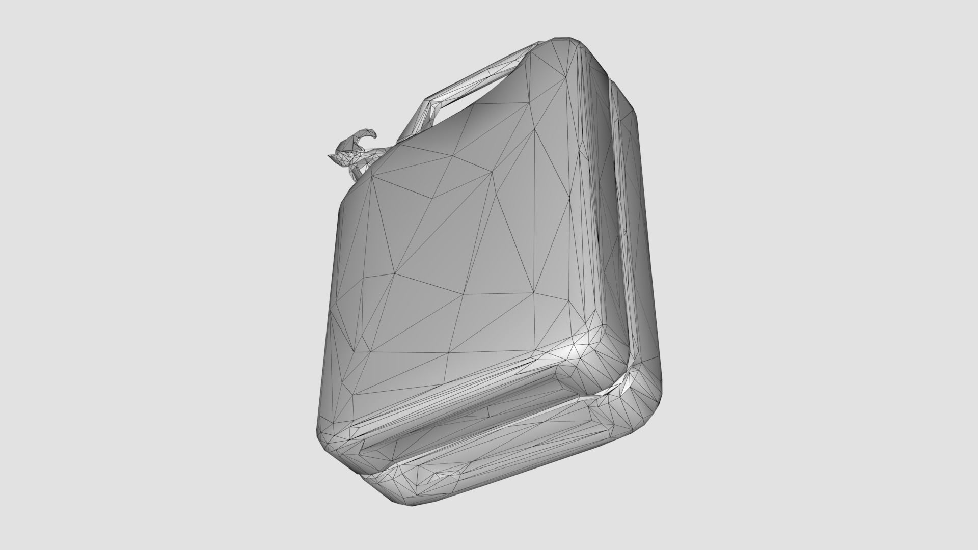 Old Fuel Canister Low-poly 3D model_17