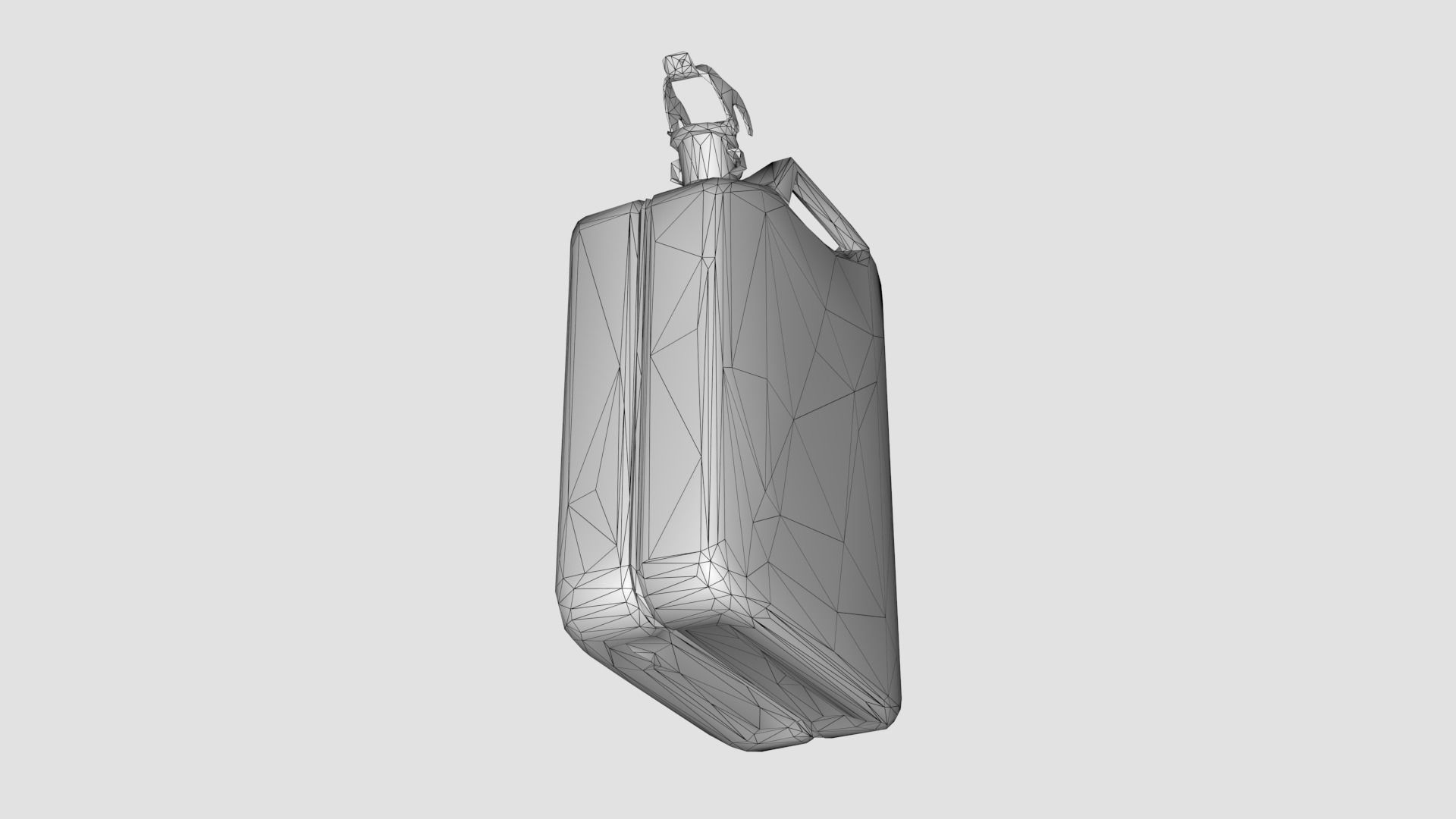 Old Fuel Canister Low-poly 3D model_18