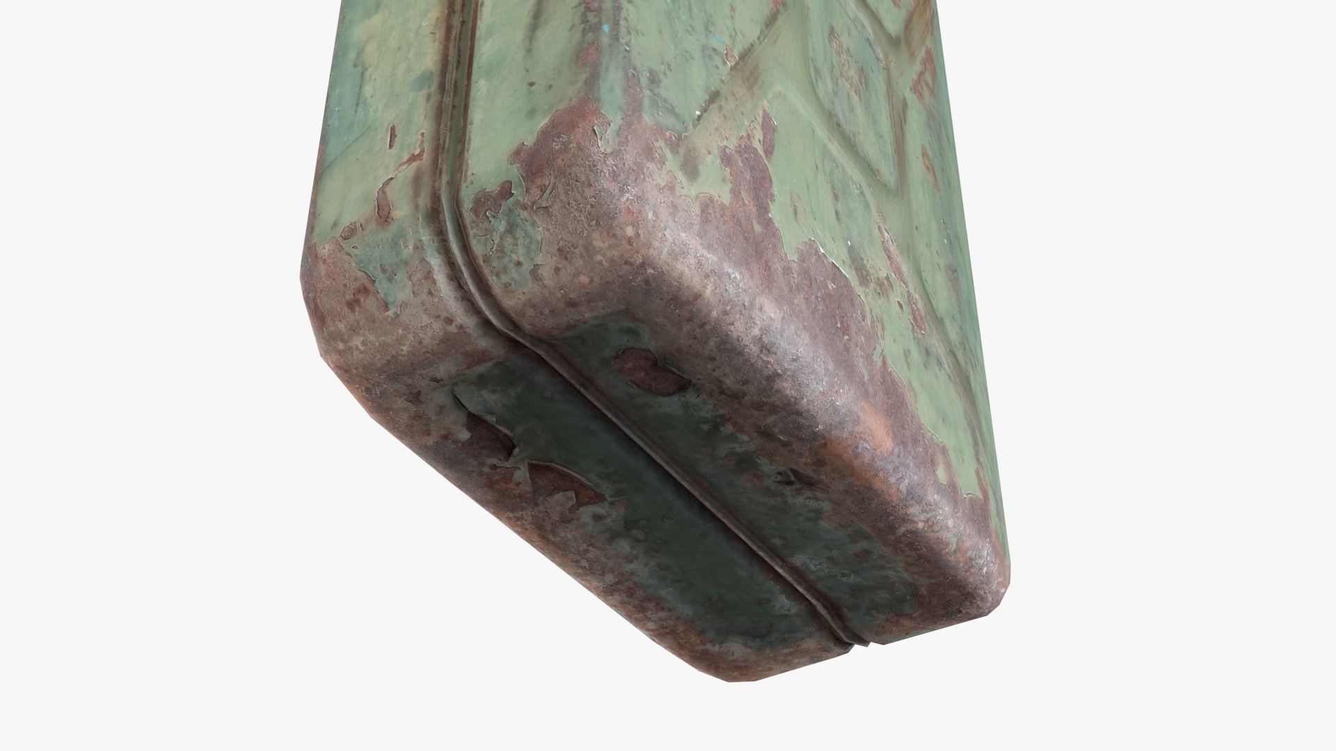 Old Fuel Canister Low-poly 3D model_10