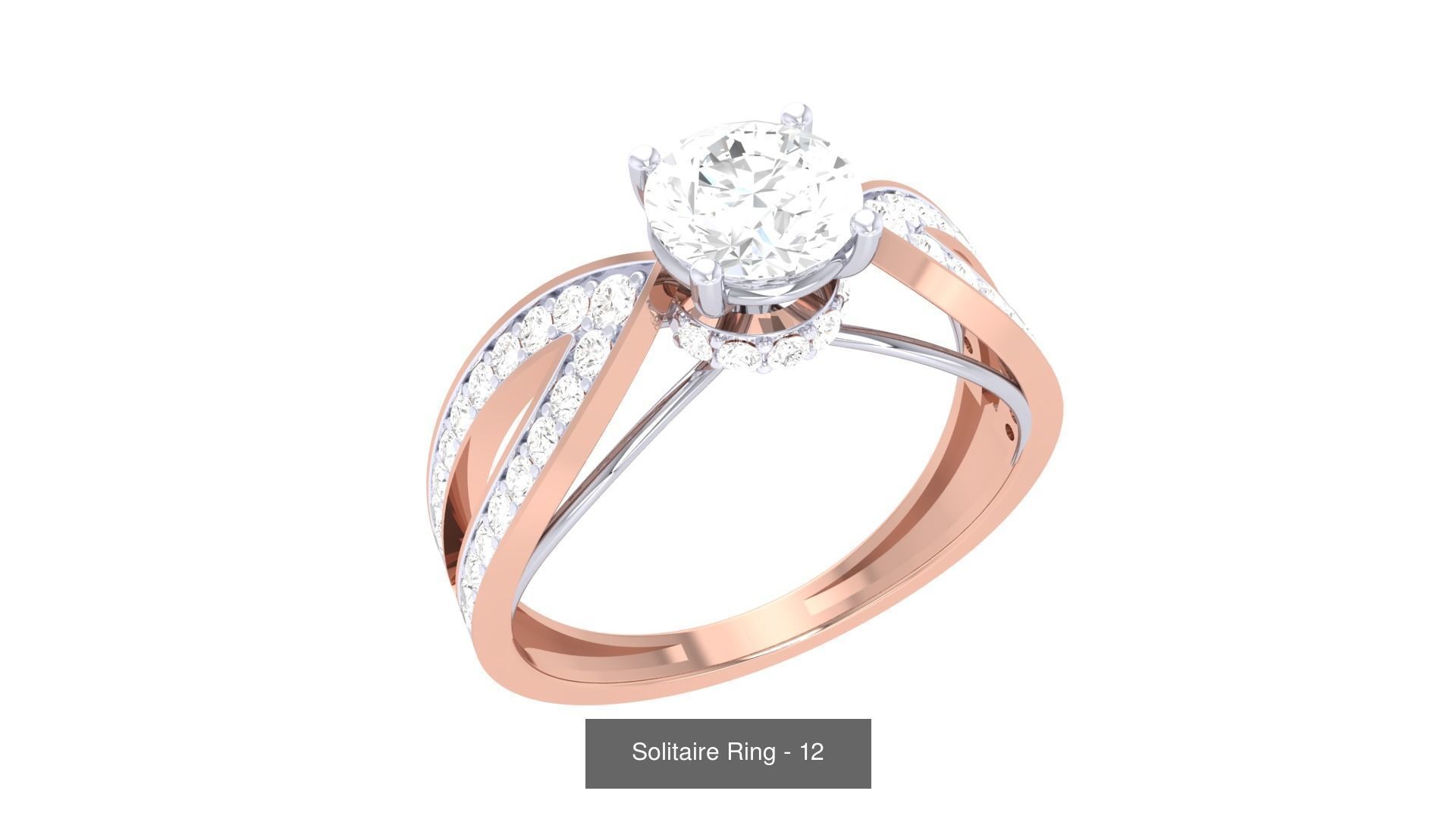 134 Solitaire ring collection  _121