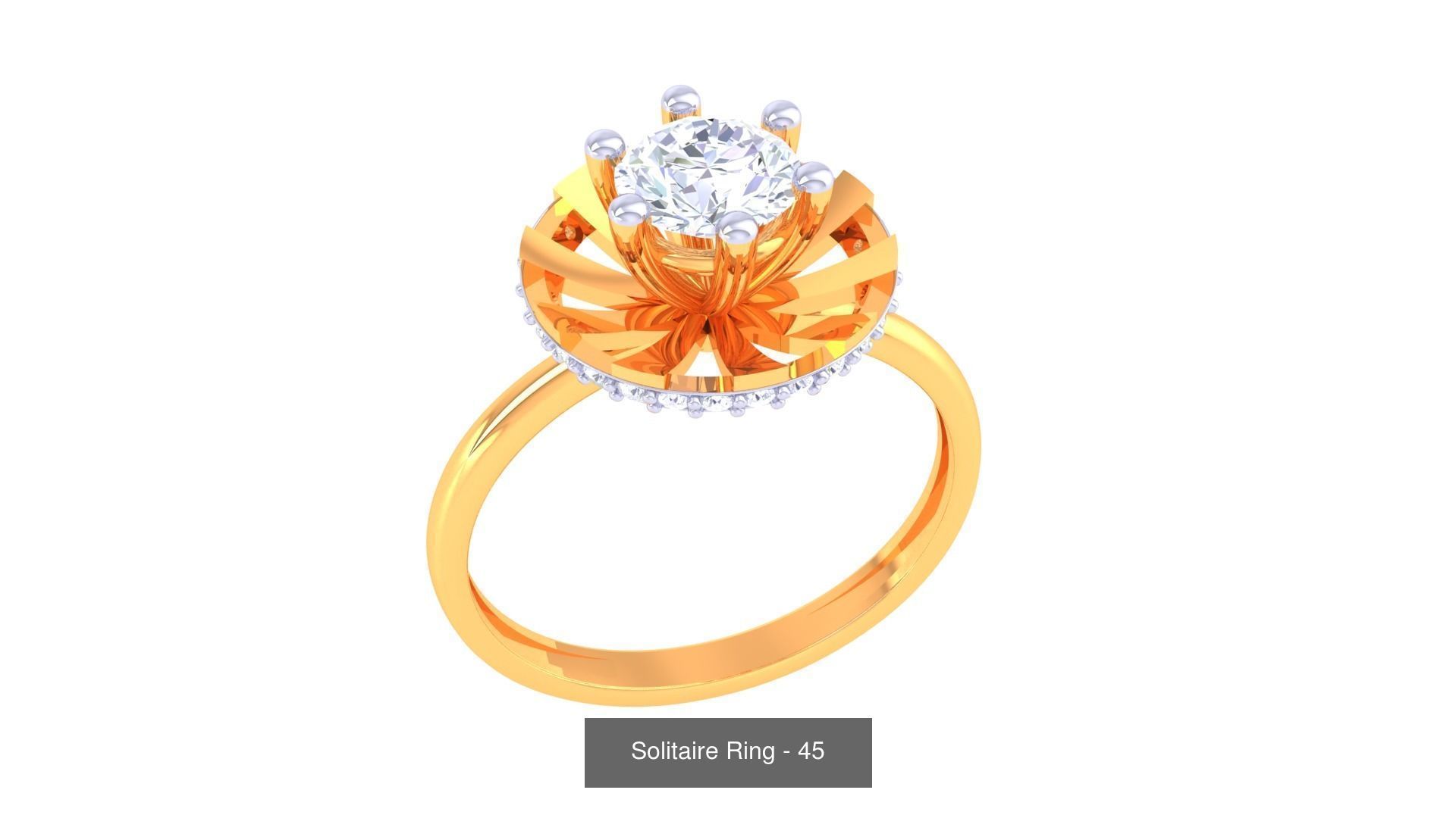 134 Solitaire ring collection  _37