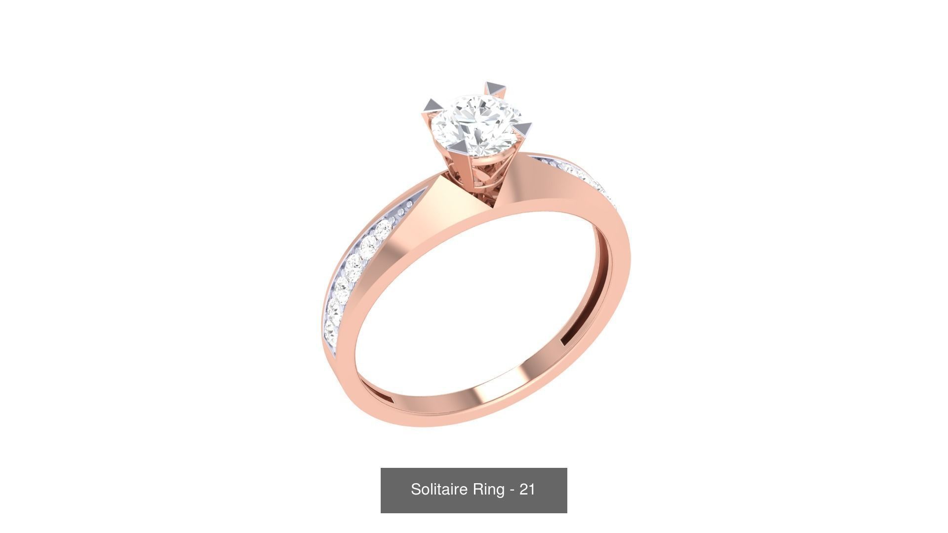 134 Solitaire ring collection  _111
