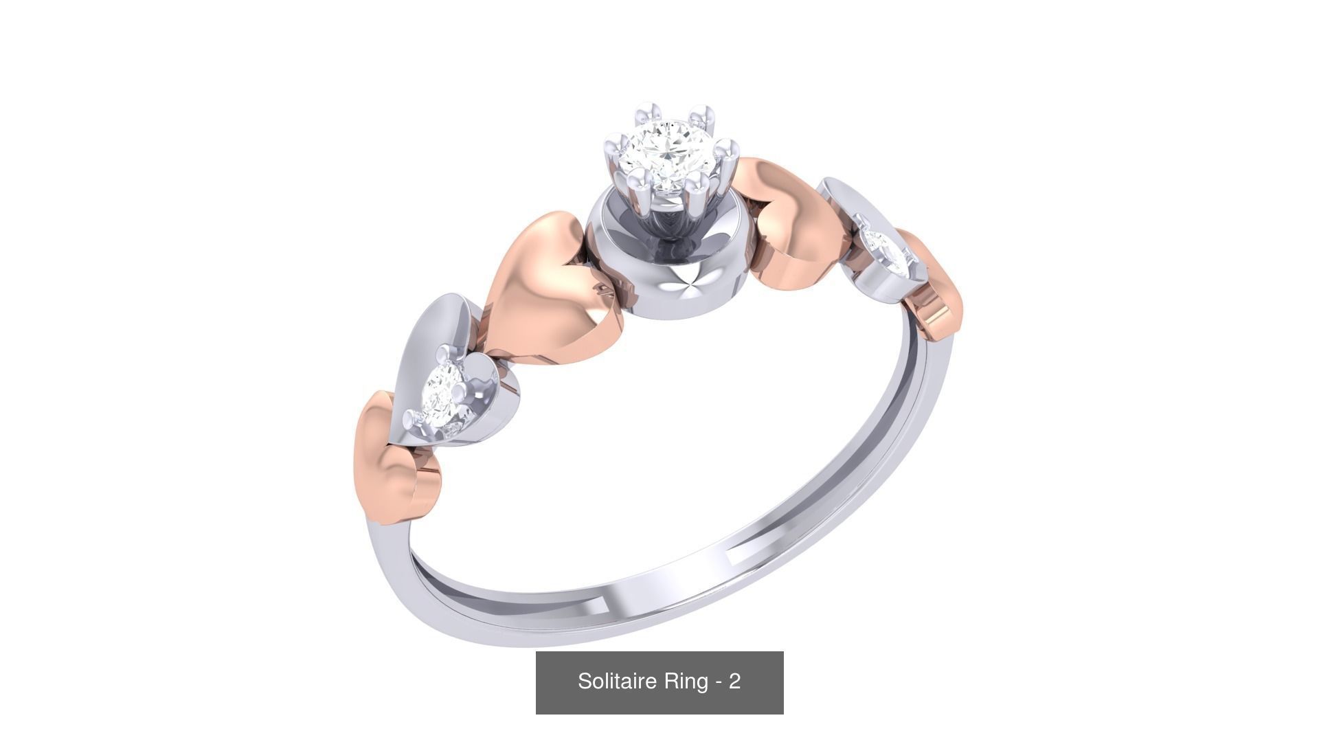 134 Solitaire ring collection  _113