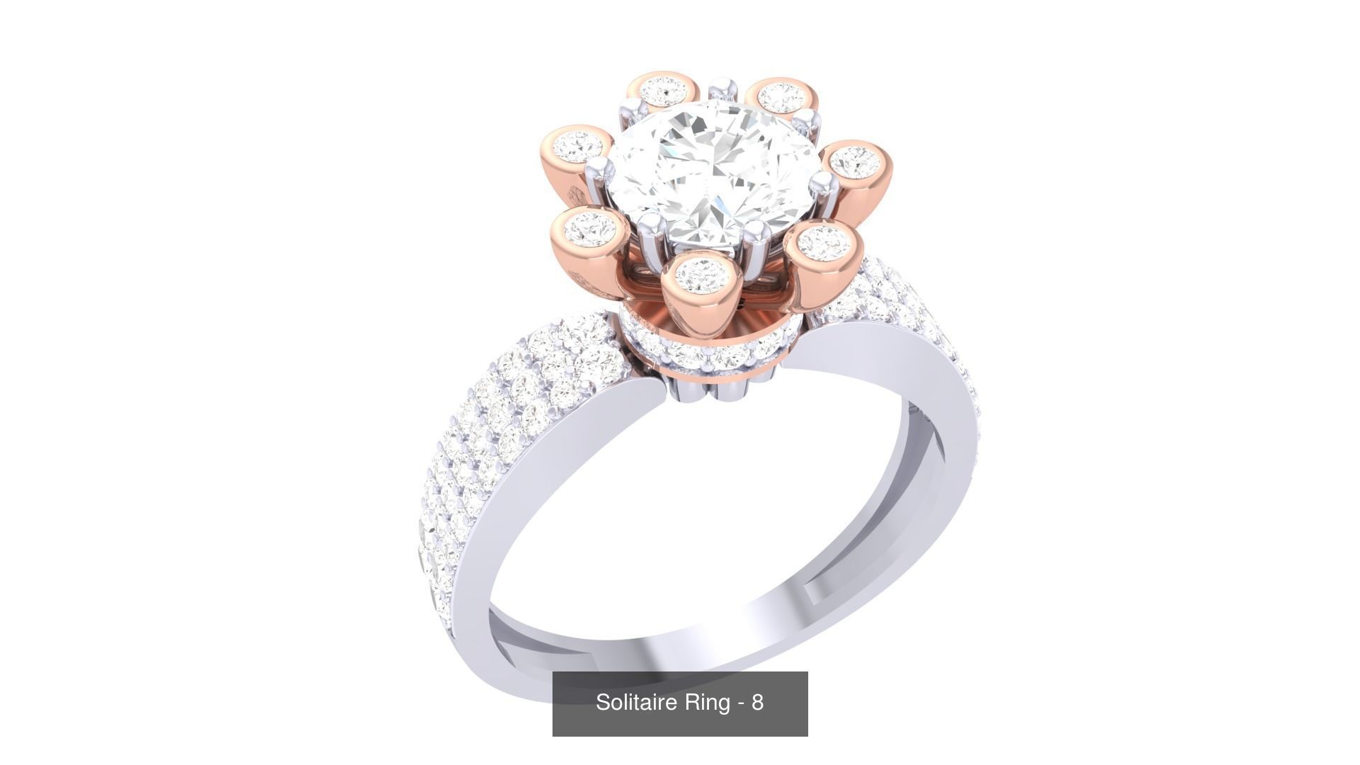134 Solitaire ring collection  _96