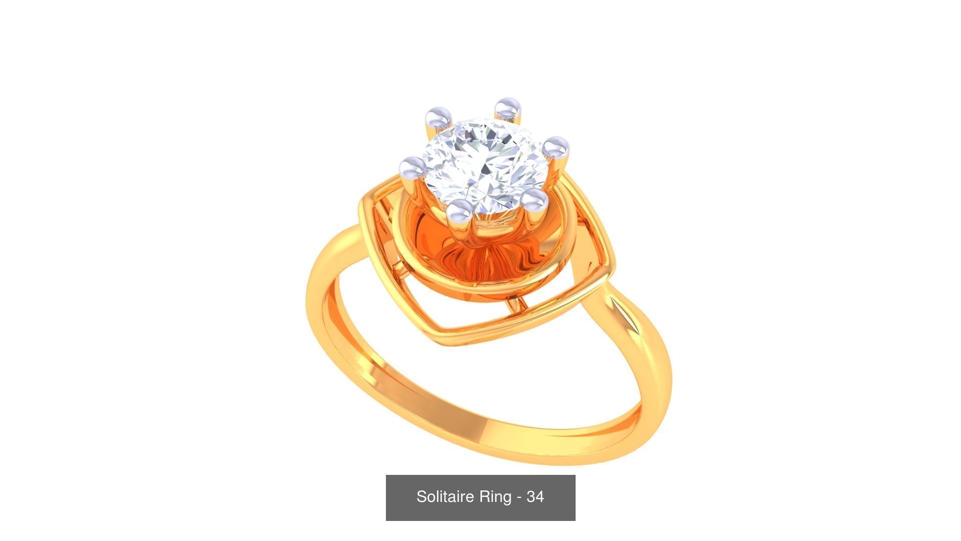 134 Solitaire ring collection  _49