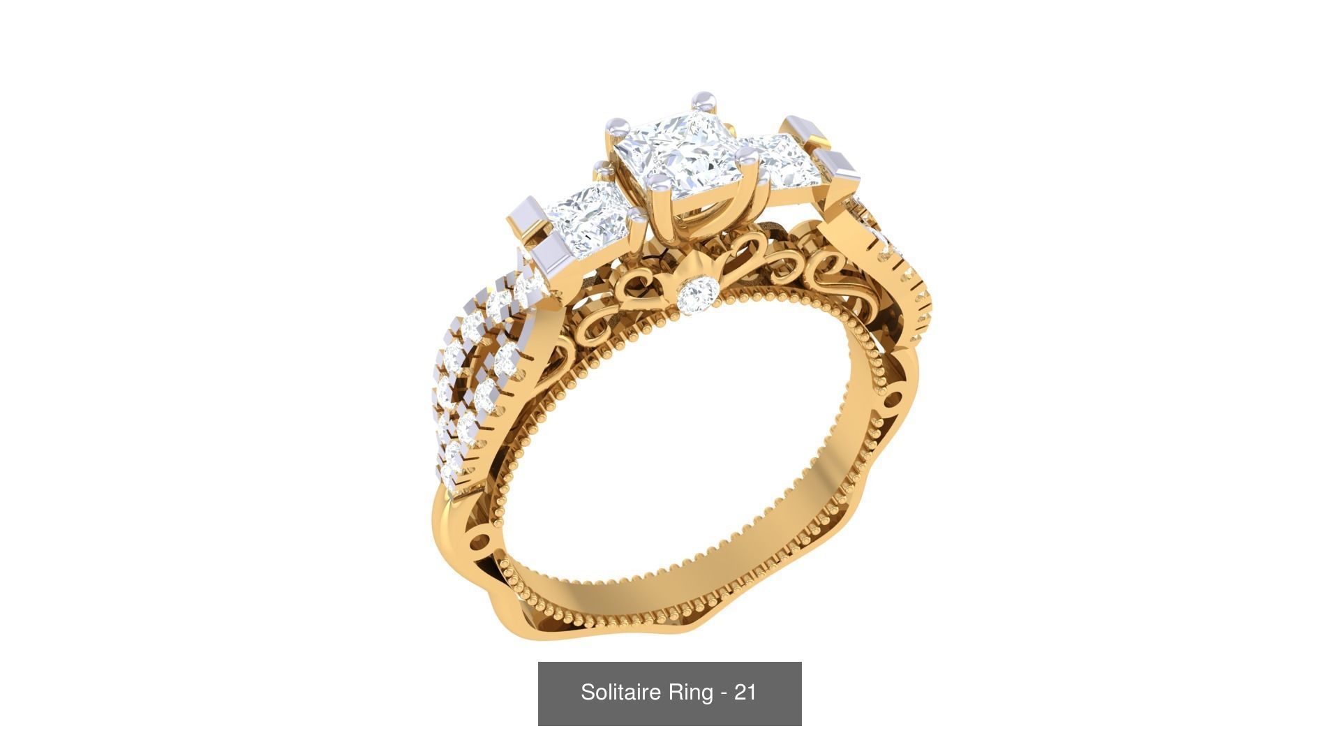 134 Solitaire ring collection  _84