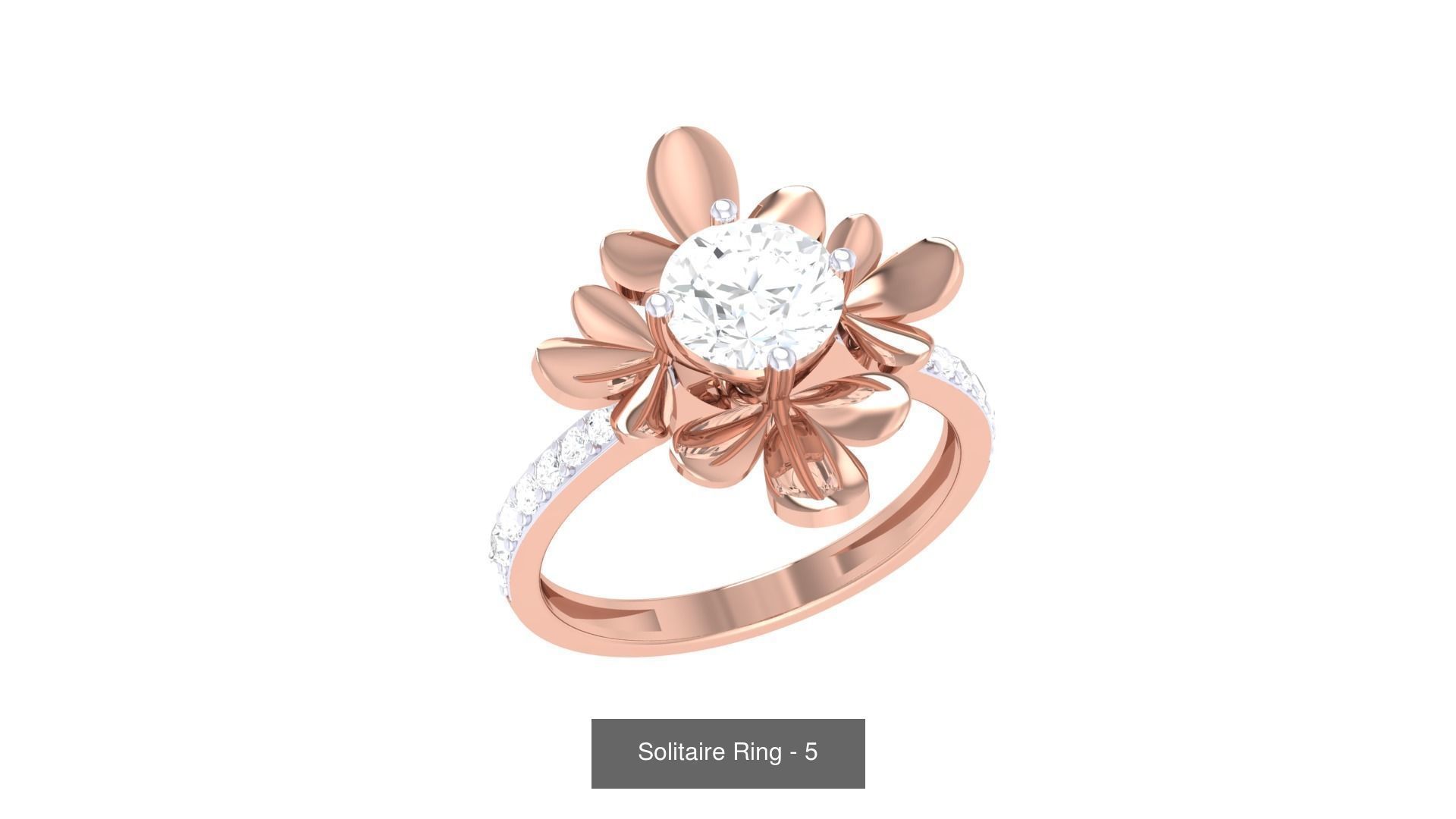 134 Solitaire ring collection  _99
