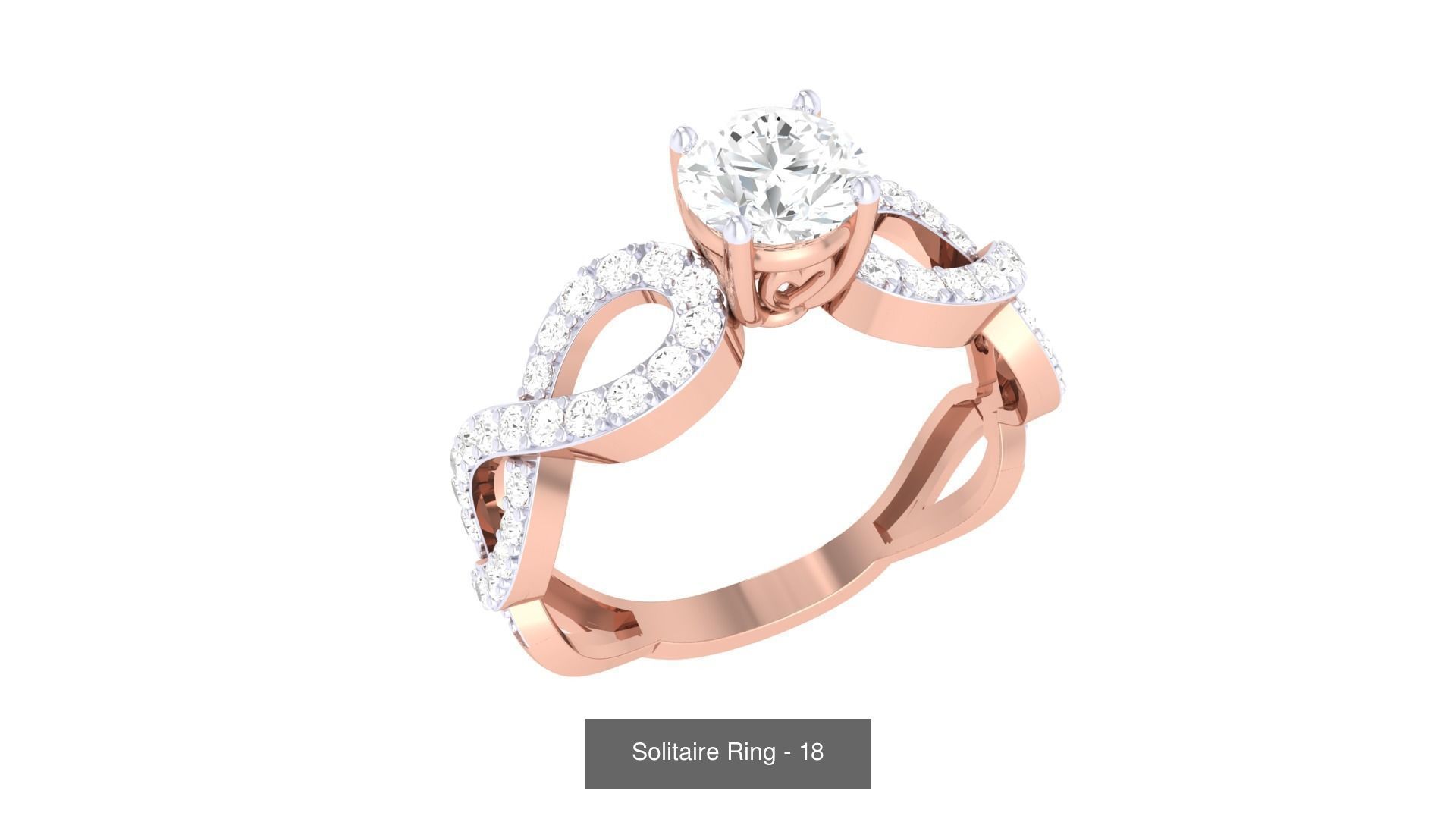 134 Solitaire ring collection  _115