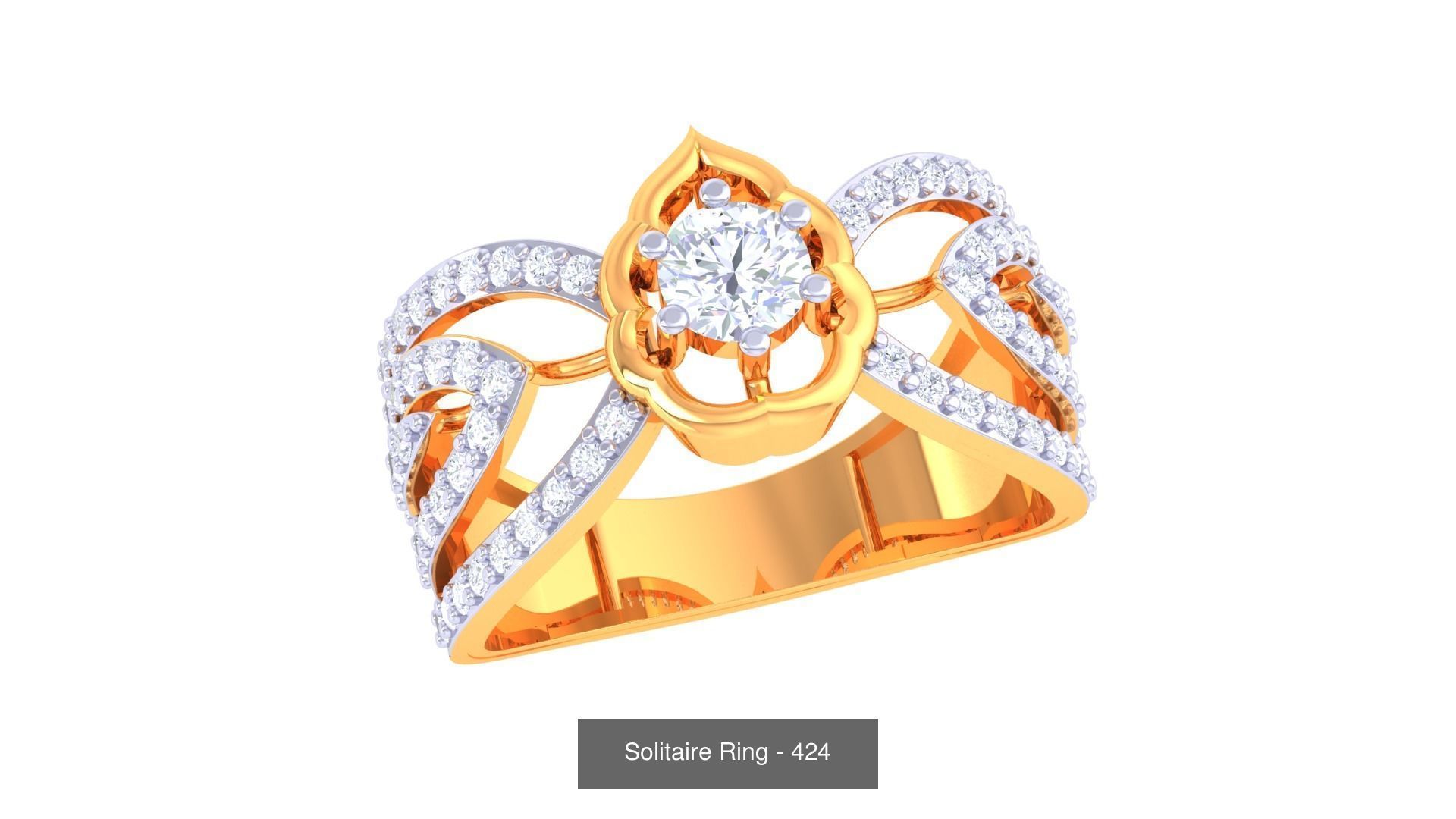 134 Solitaire ring collection  _140