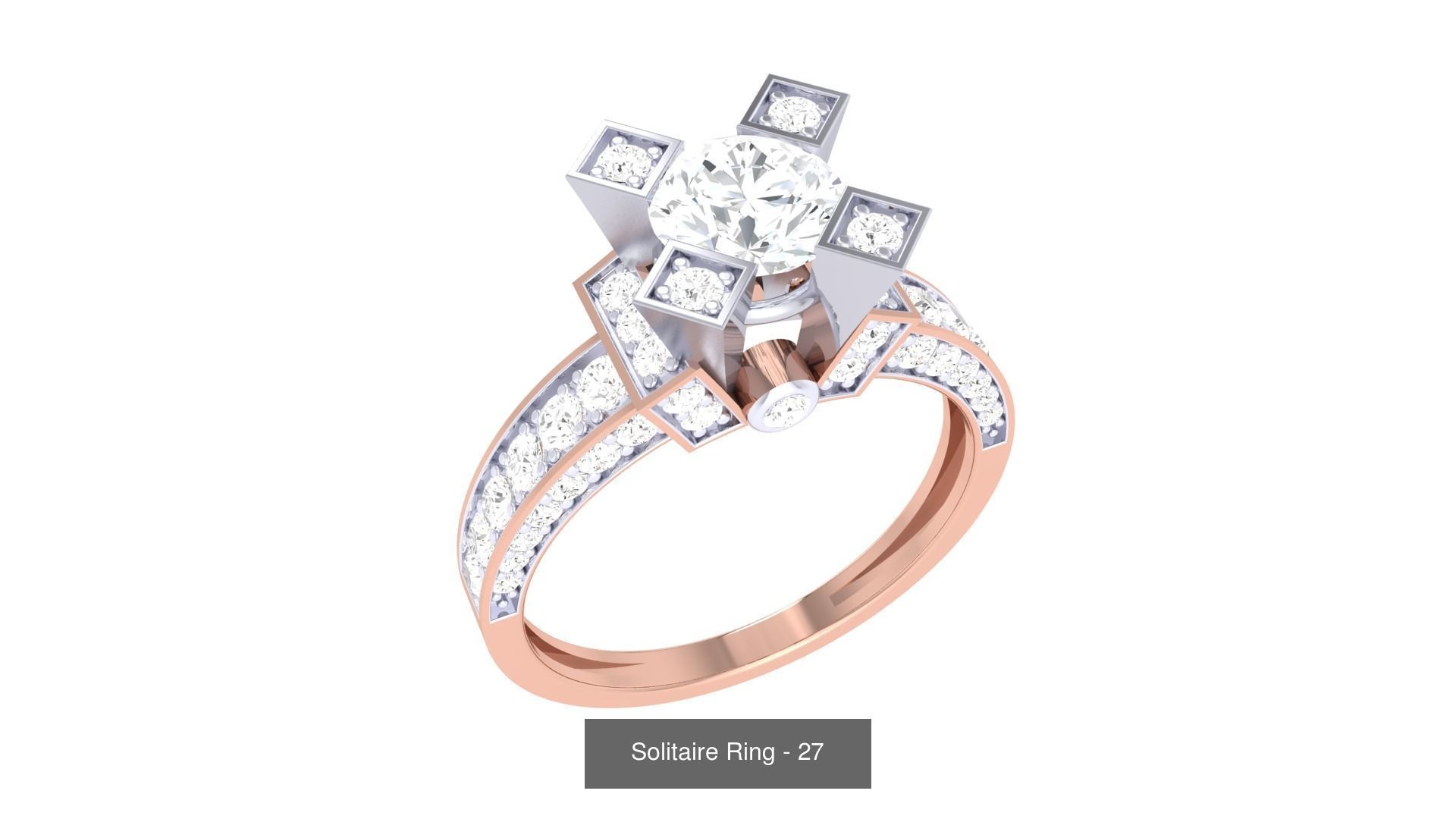 134 Solitaire ring collection  _105