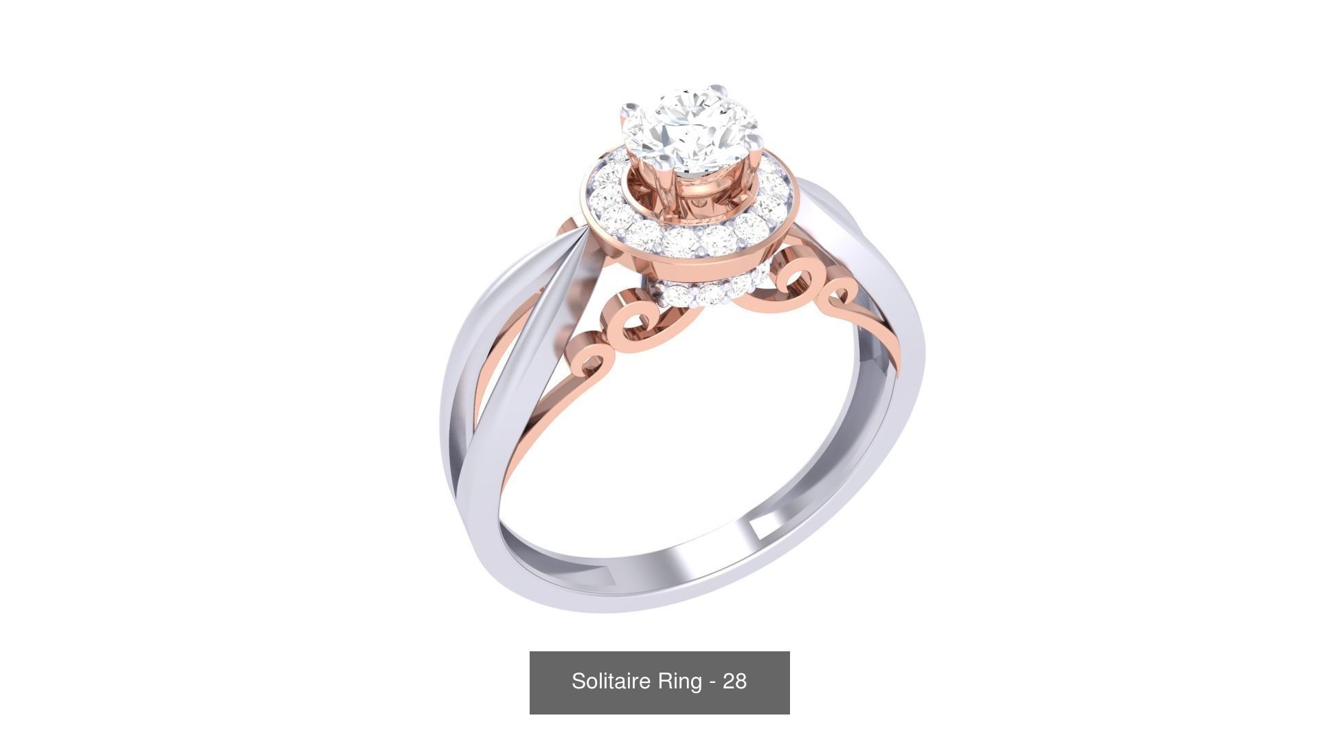 134 Solitaire ring collection  _104