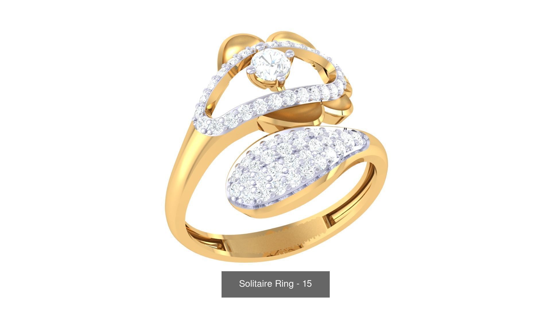 134 Solitaire ring collection  _90